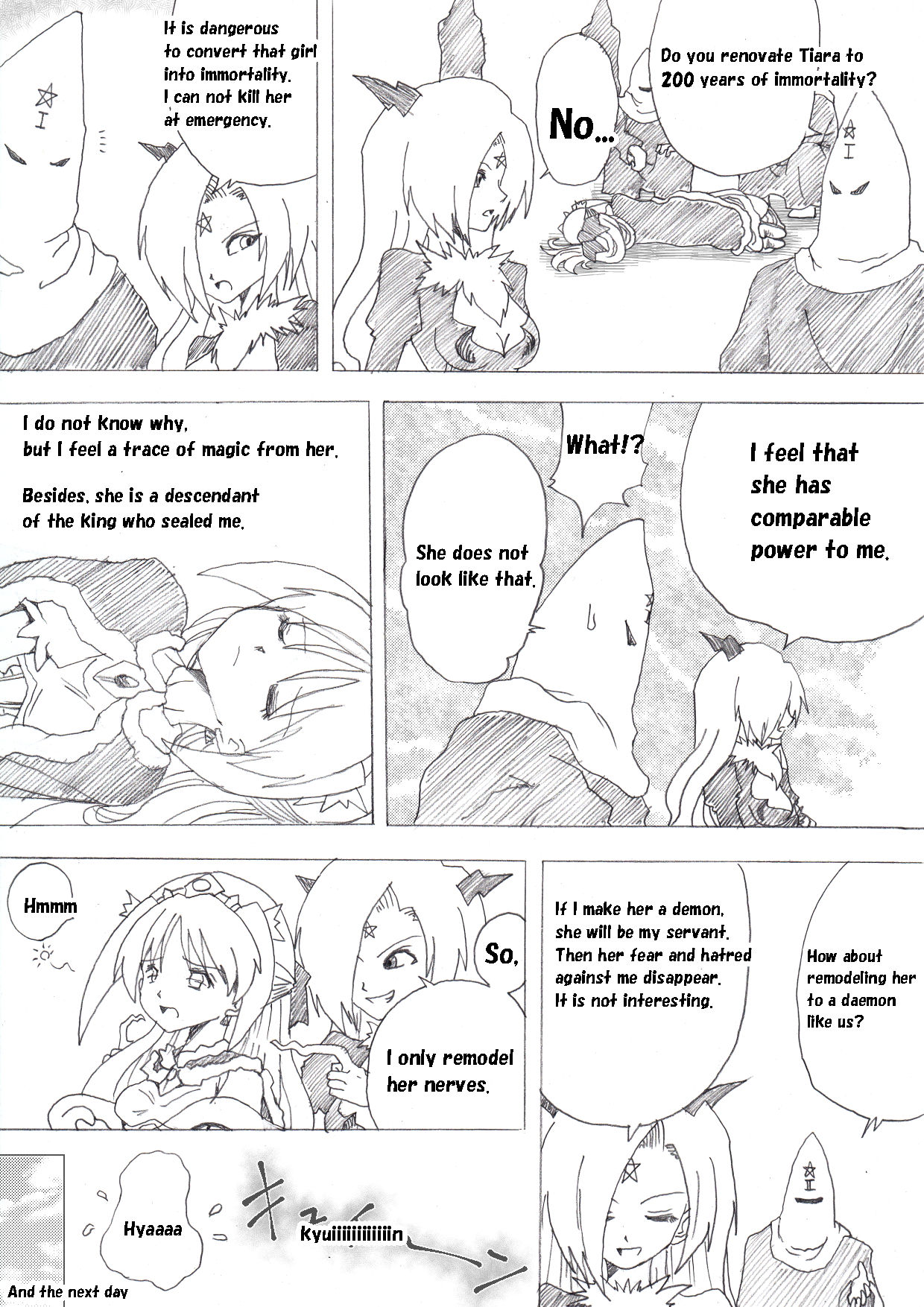 Majo no Fukushuu Vol. 3 page 7 full