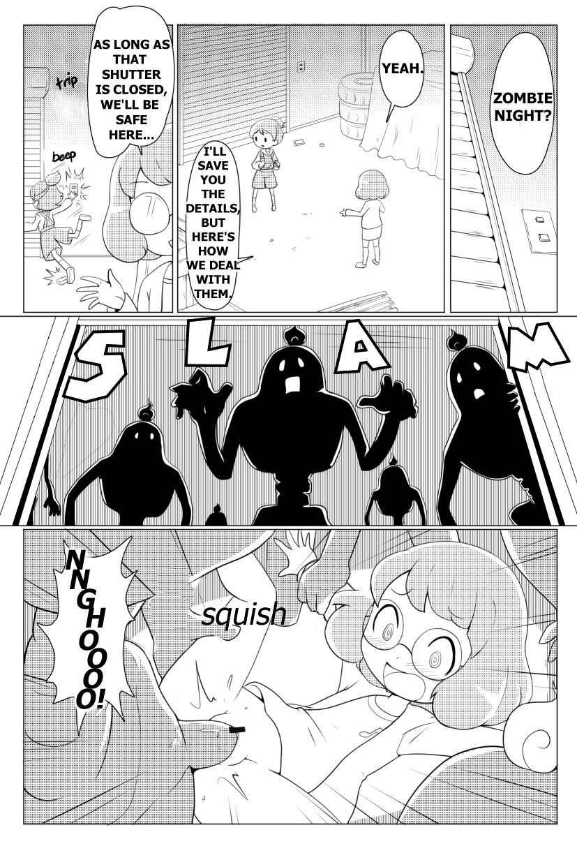 Yoko-chan Zombie Night page 2 full