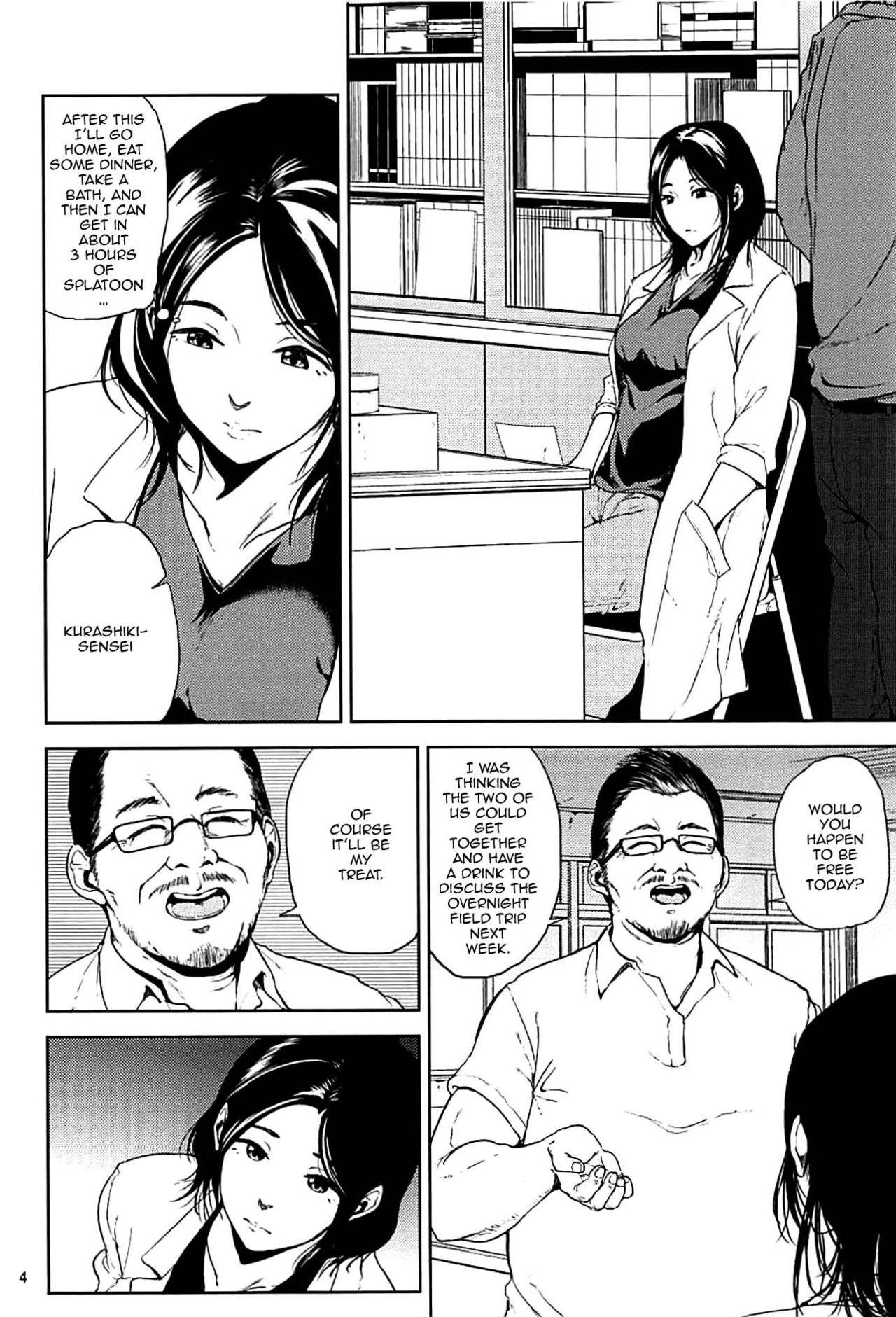 Kurashiki-sensei wa Hatsujouki Soushuuhen FINAL | Kurashiki Sensei's Mating Season Final page 3 full