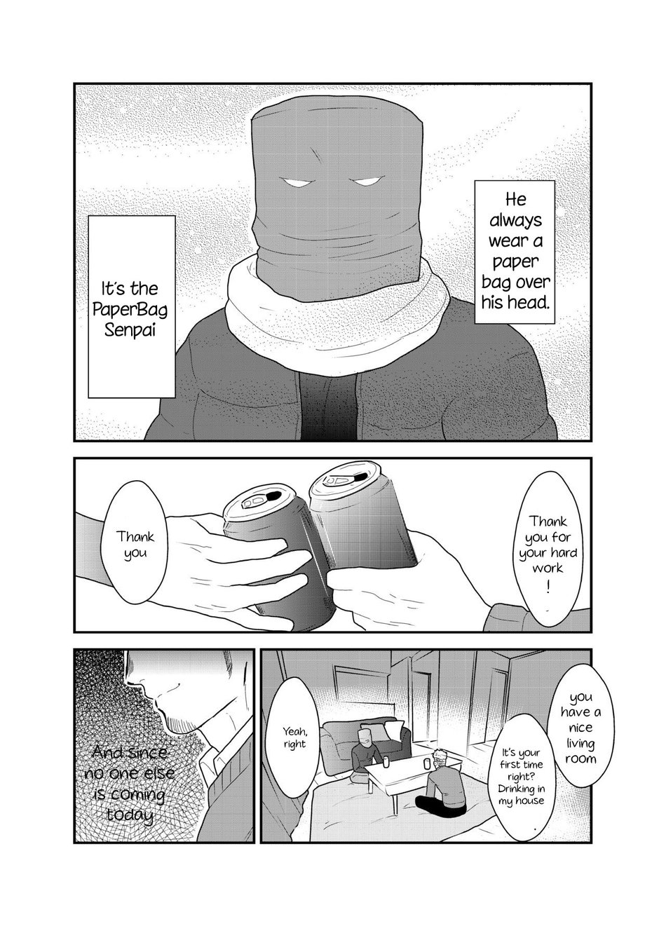 Kamibukuro Senpai | Paper Bag Senpai page 3 full