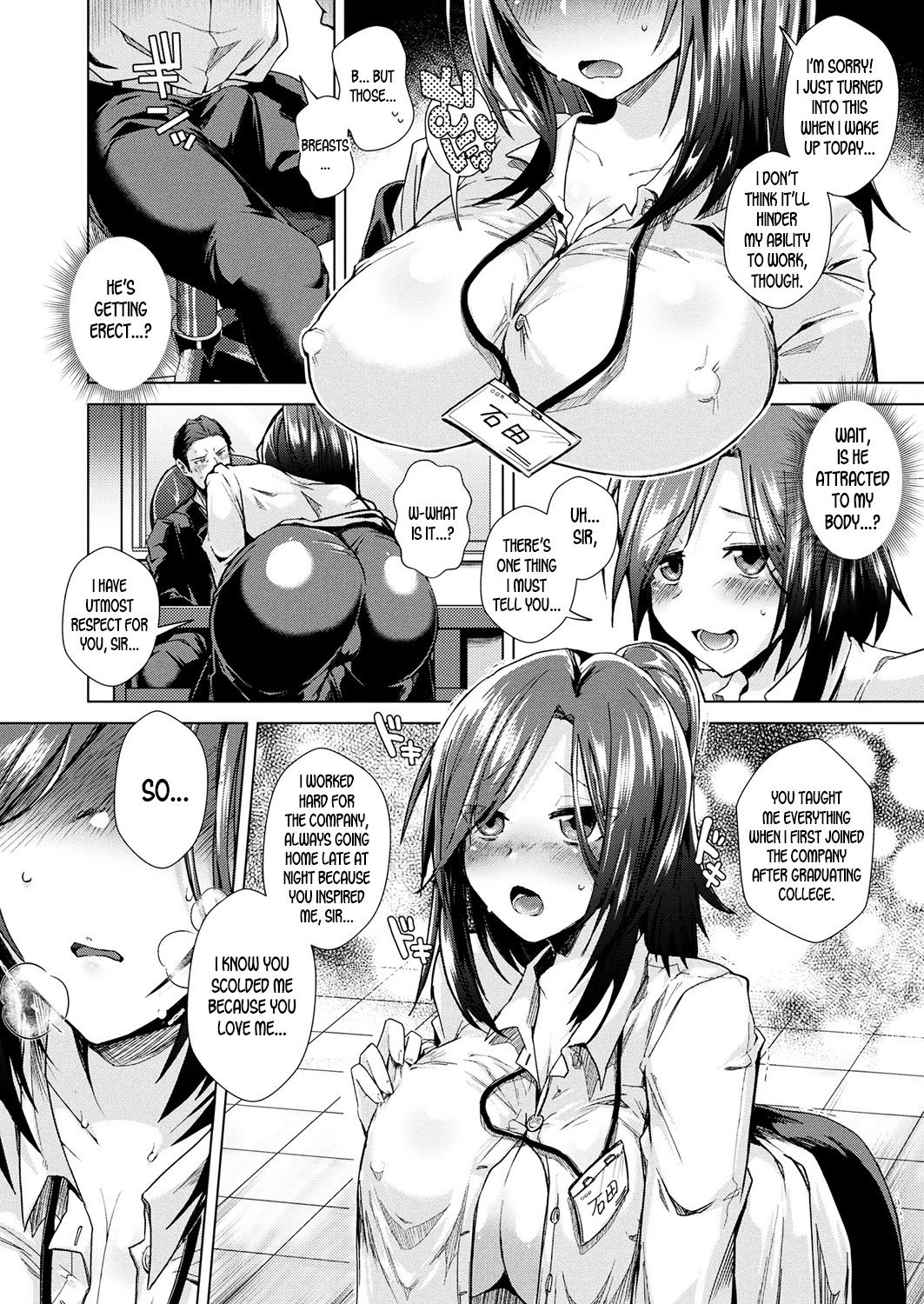 Nerae! Nyotaika Kotobukitaisya | Let's Aim For It! Turn into a Woman, Get Married and Resign from Work! page 4 full