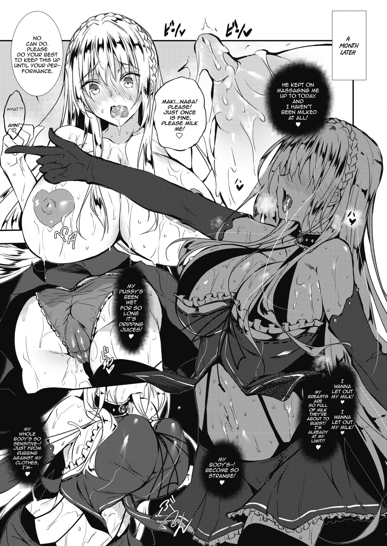 Milk Mamire | Milk Drenched Ch.5   =White Symphony= page 9 full