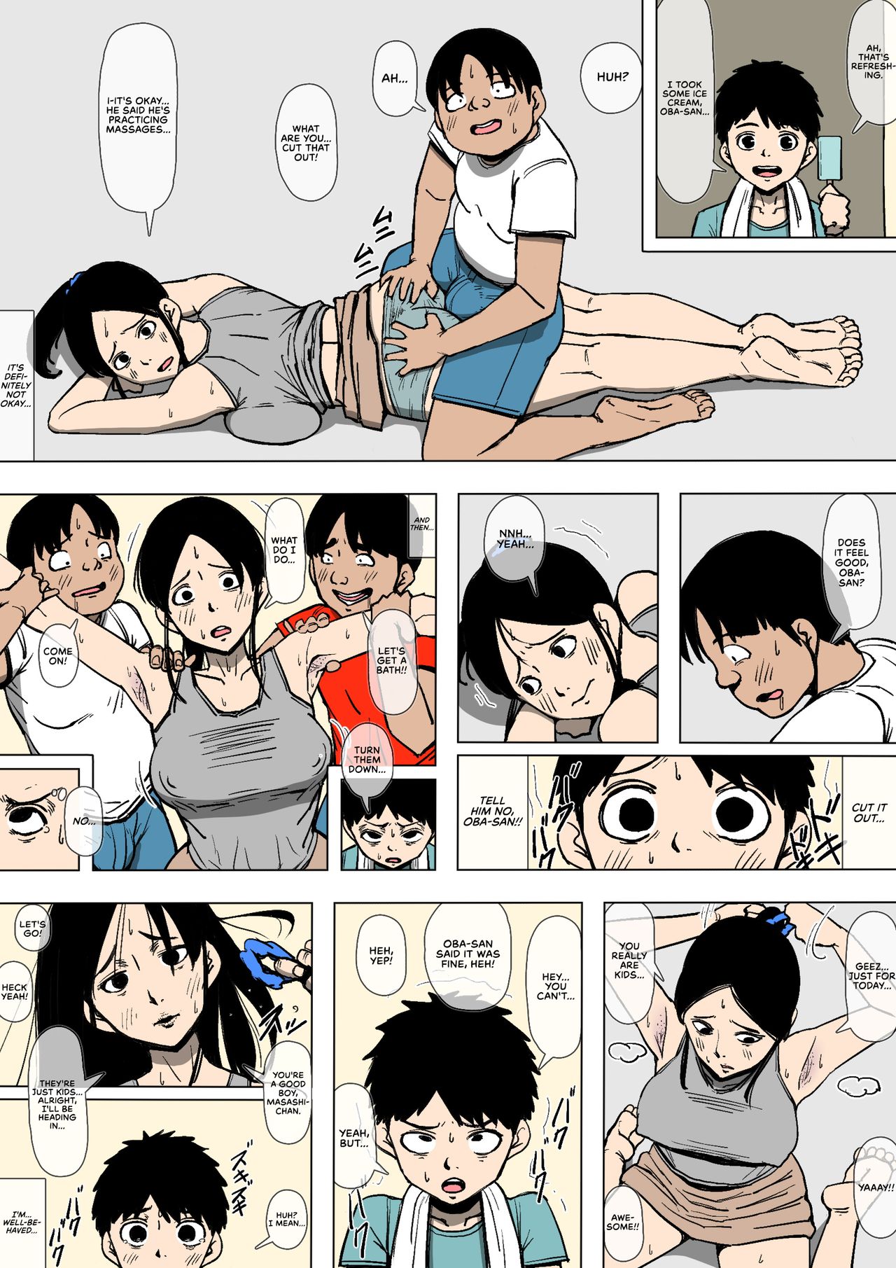 Oba-san to Aitsura ga SEX o Shite Ita | They Had Sex with my Aunt page 6 full