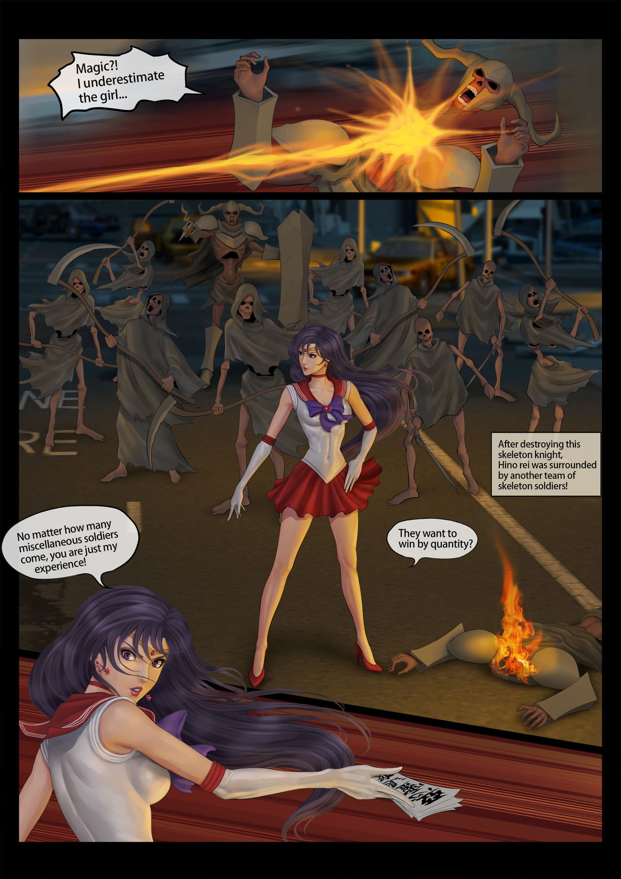 Sailor Mars feather fanbox page 4 full