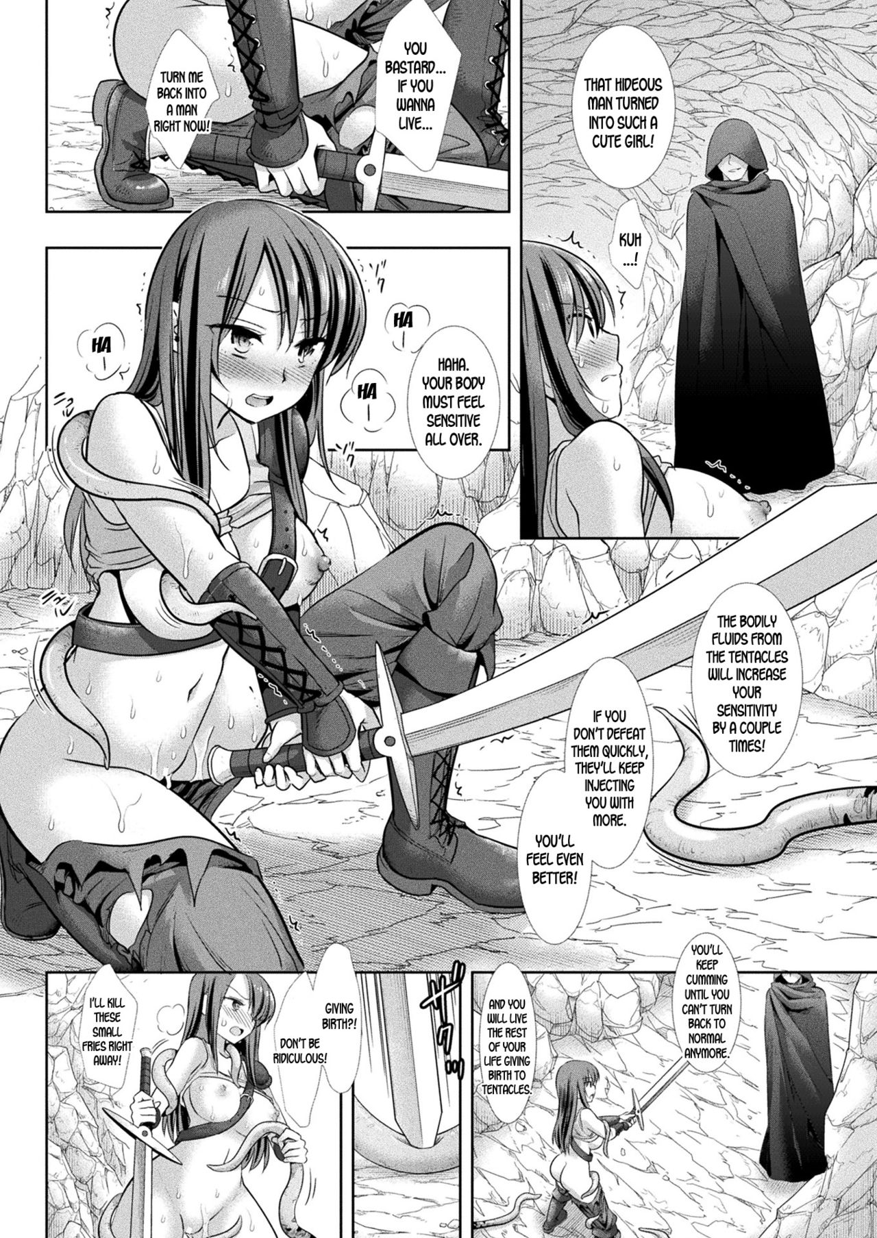 Nyotaika no Wana ni Ochiru Mahou Kenshi | A Magical Swordman Who Fell Into a Gender Swap Trap page 8 full