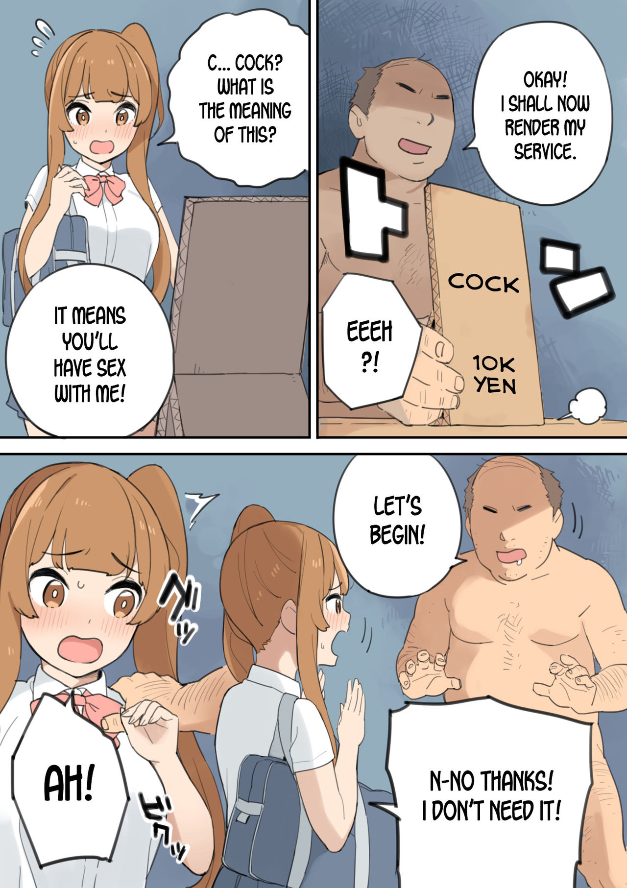 Chinpo Uri no Ossan page 9 full