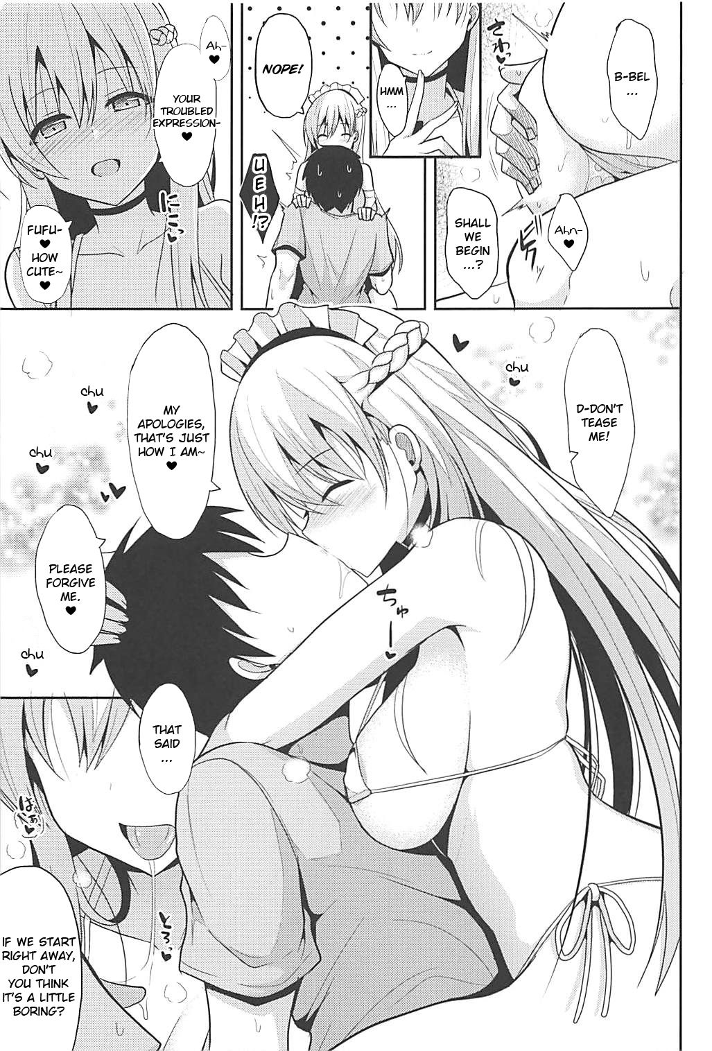 Belfast to Kekkon Shoya | Wedding Night with Belfast   =HOXY= page 6 full