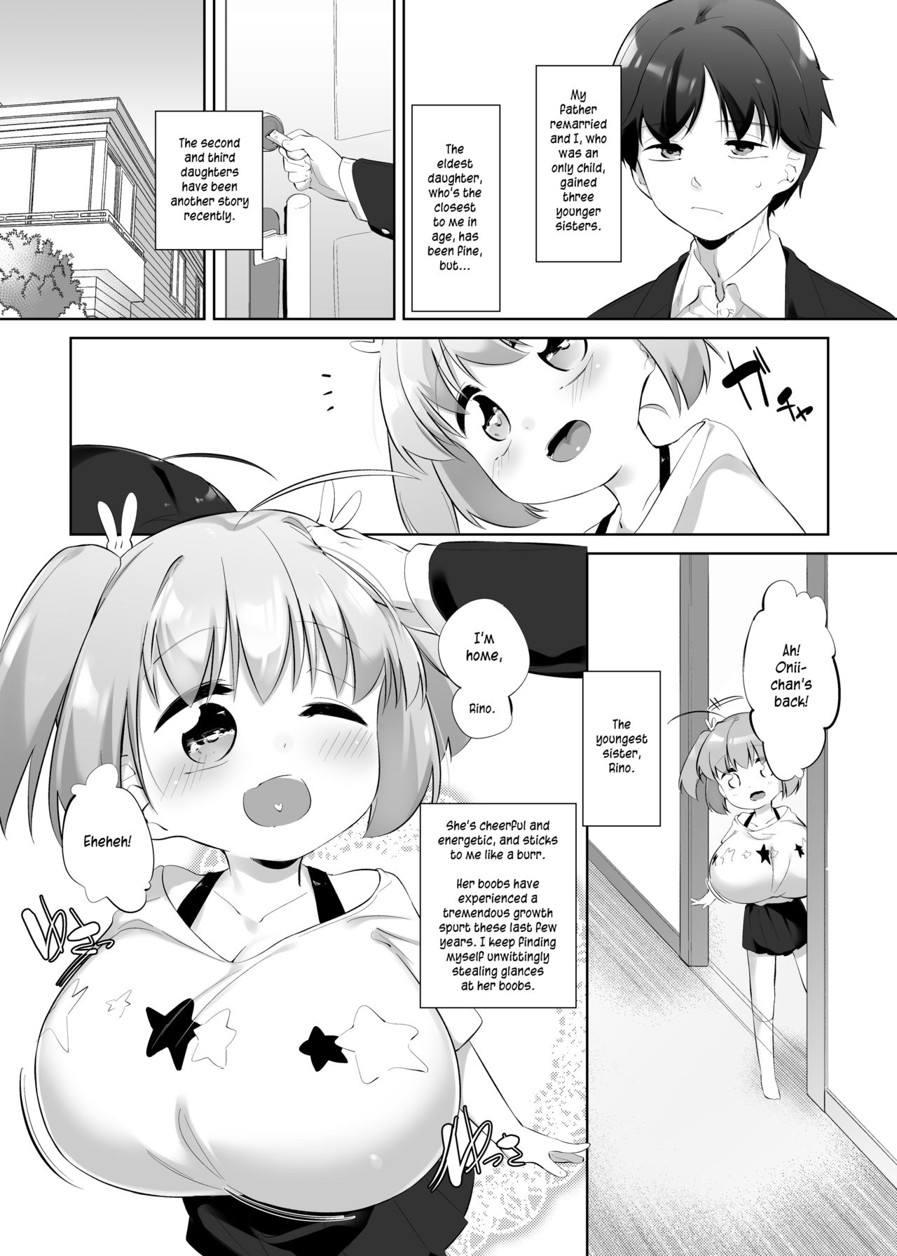 Imouto ni Hasamarete Shiawase Desho? | Between Sisters, Are You Happy? page 4 full