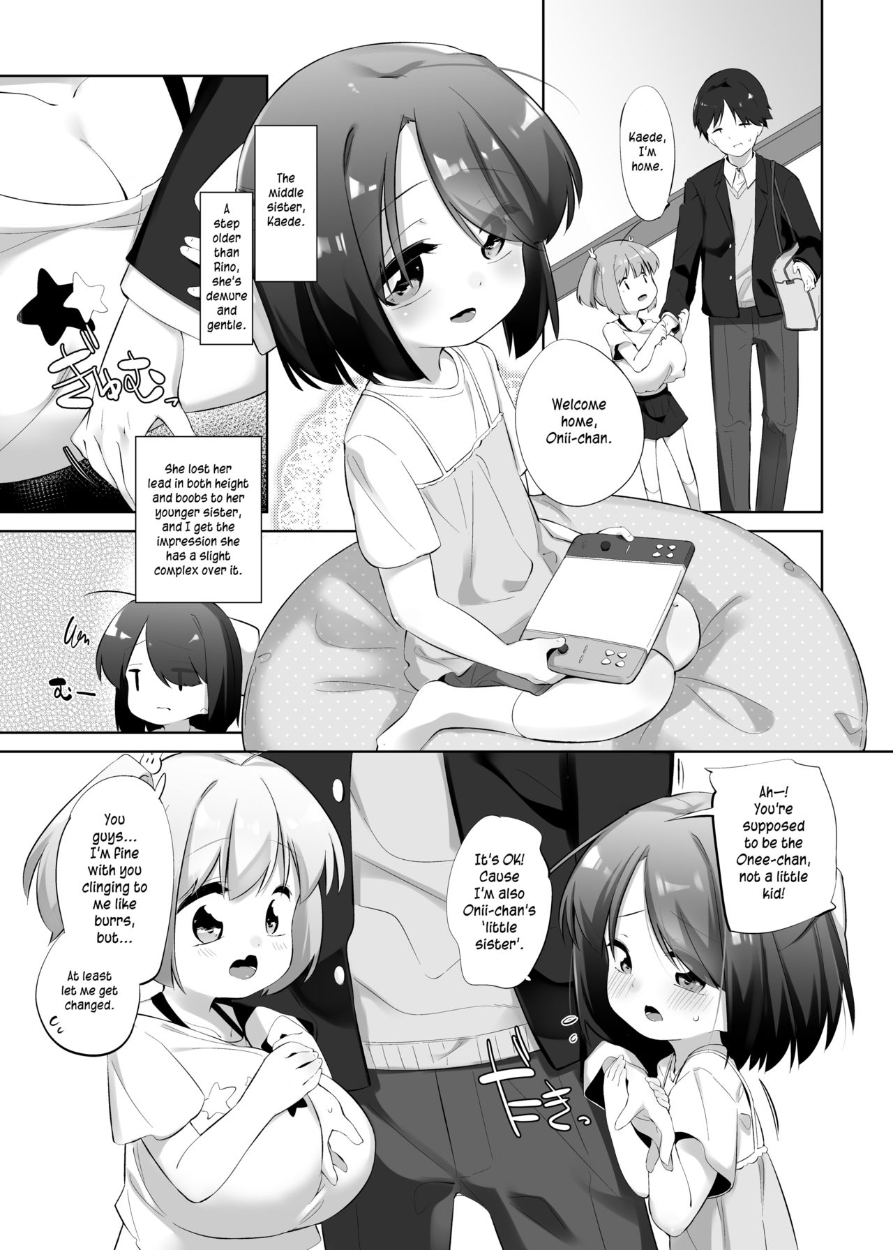 Imouto ni Hasamarete Shiawase Desho? | Between Sisters, Are You Happy? page 5 full