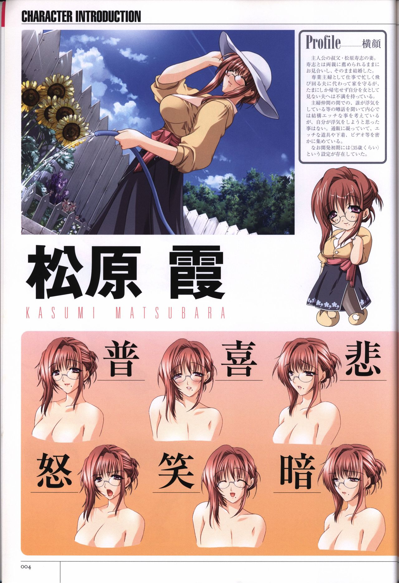 Hitozuma Kasumi-san office fanbook page 6 full