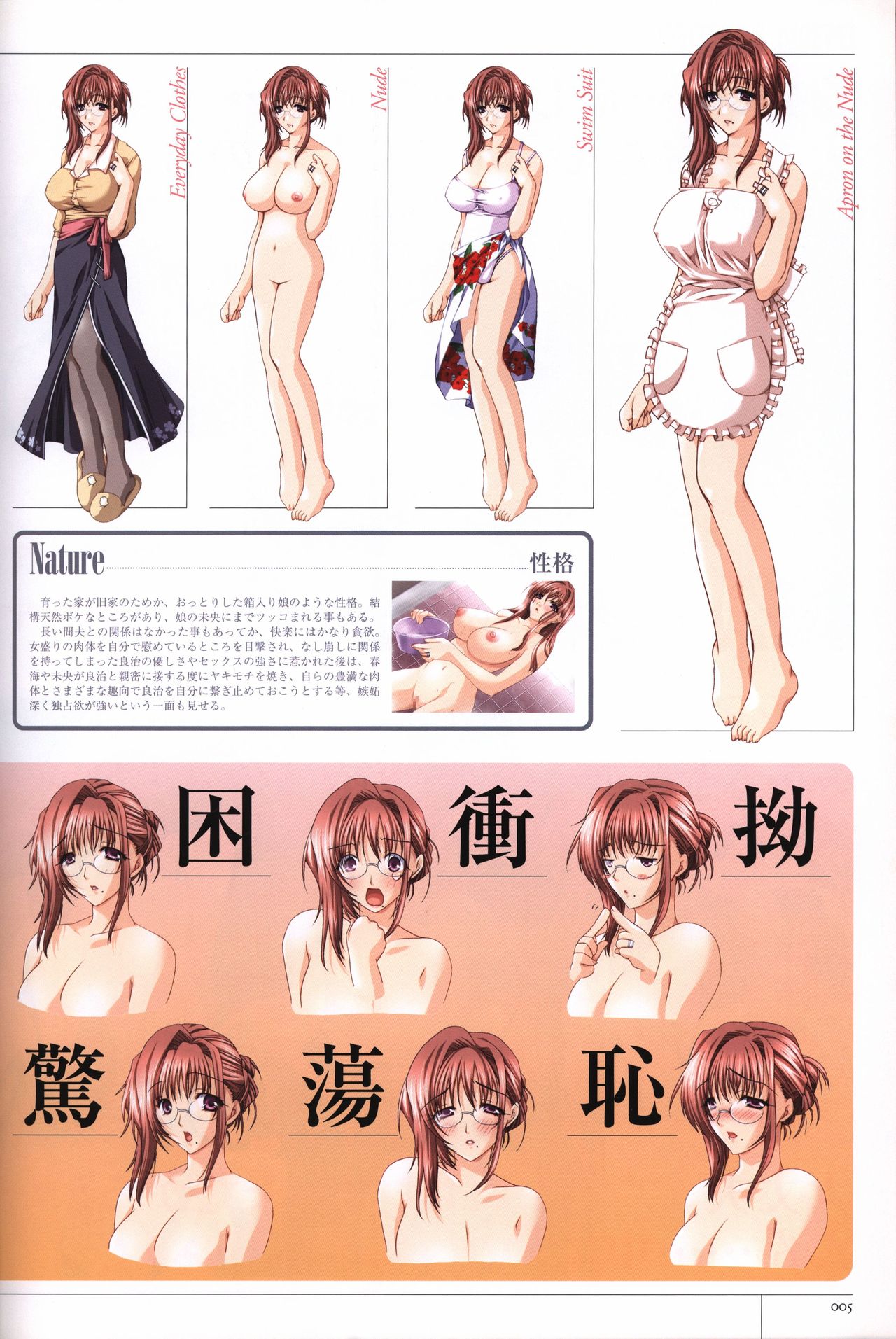 Hitozuma Kasumi-san office fanbook page 7 full