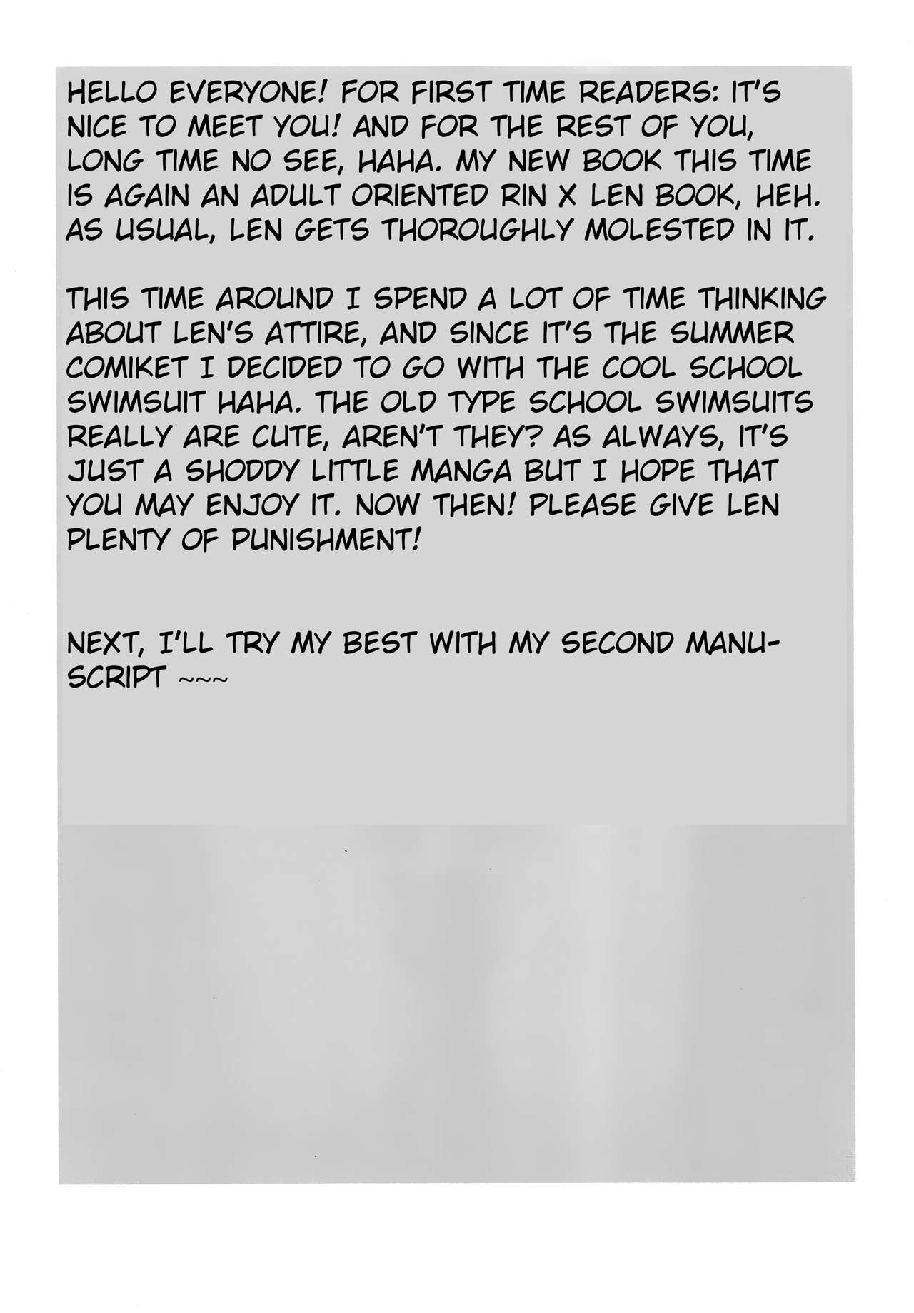 Oshioki Len kyun | Len-kyun's Punishment page 3 full