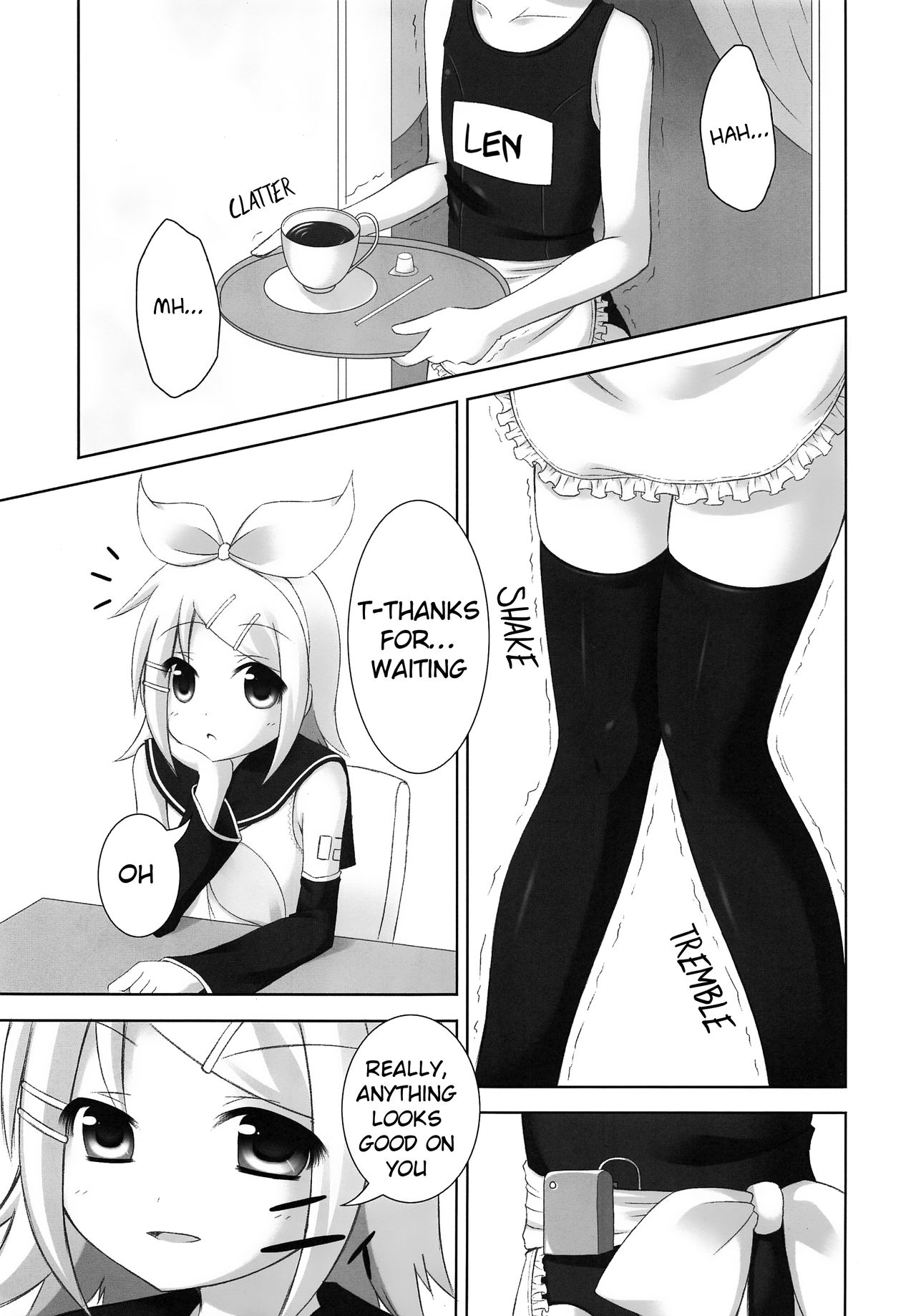 Oshioki Len kyun | Len-kyun's Punishment page 4 full