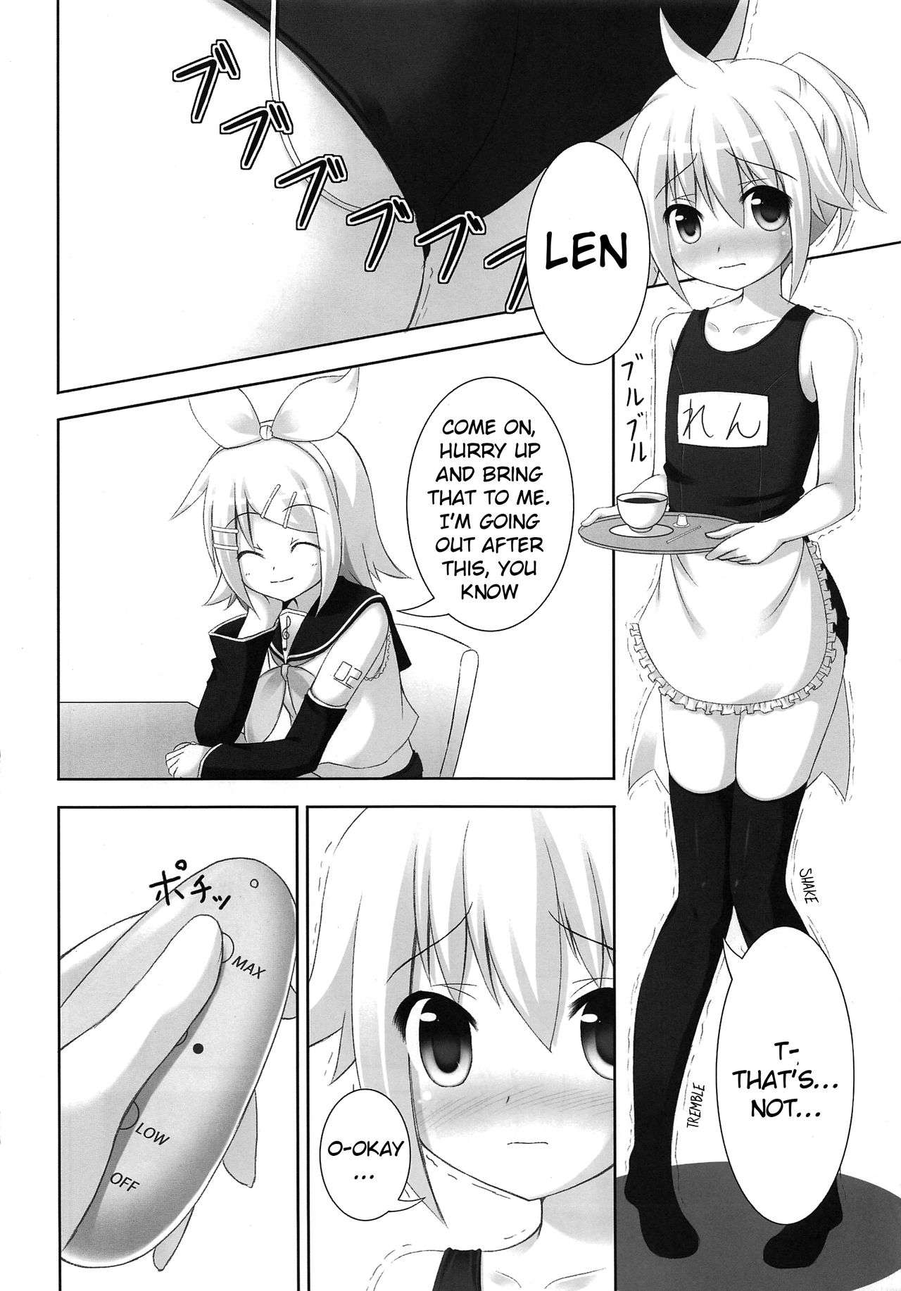 Oshioki Len kyun | Len-kyun's Punishment page 5 full