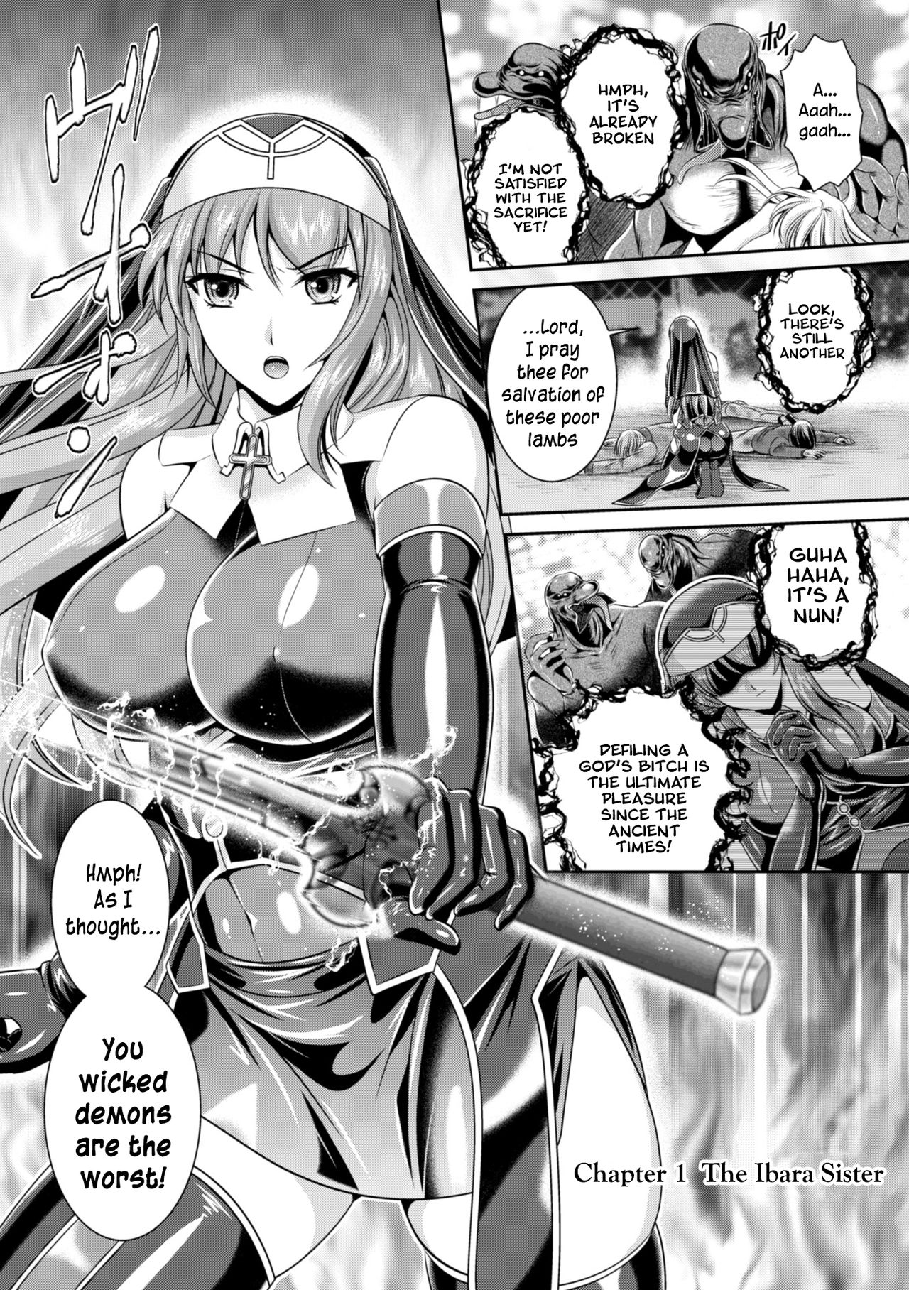 Nengoku no Liese Inzai no Shukumei | Liese’s destiny: Punishment Of Lust On The Slime Prison Ch. 1-4 page 7 full