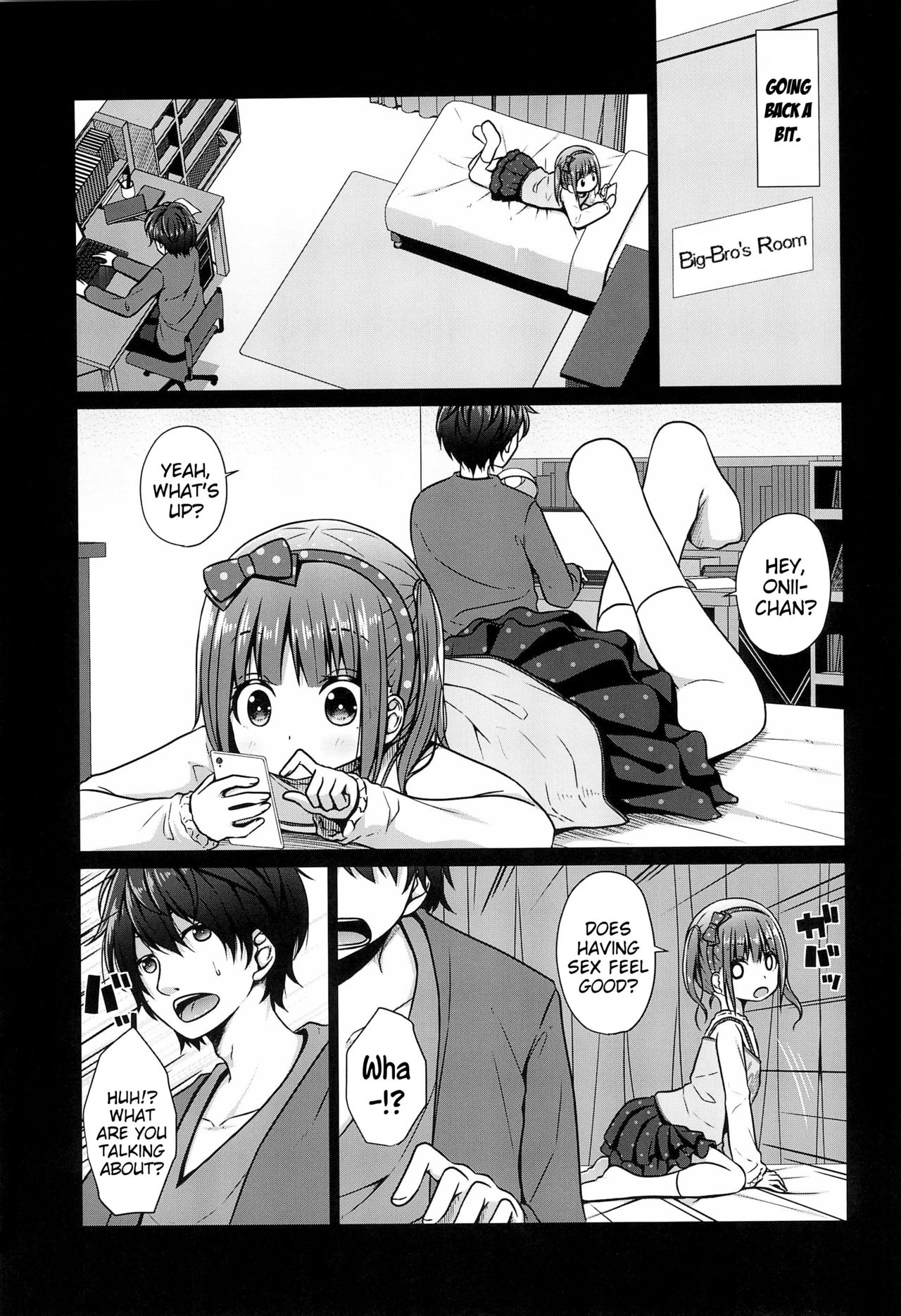 Ani ga Lolicon datta no de Imouto wa Doutei o Ubau koto ni shita | Since Big Brother is a Lolicon his Little Sister Decided to Seize his Virginity page 5 full