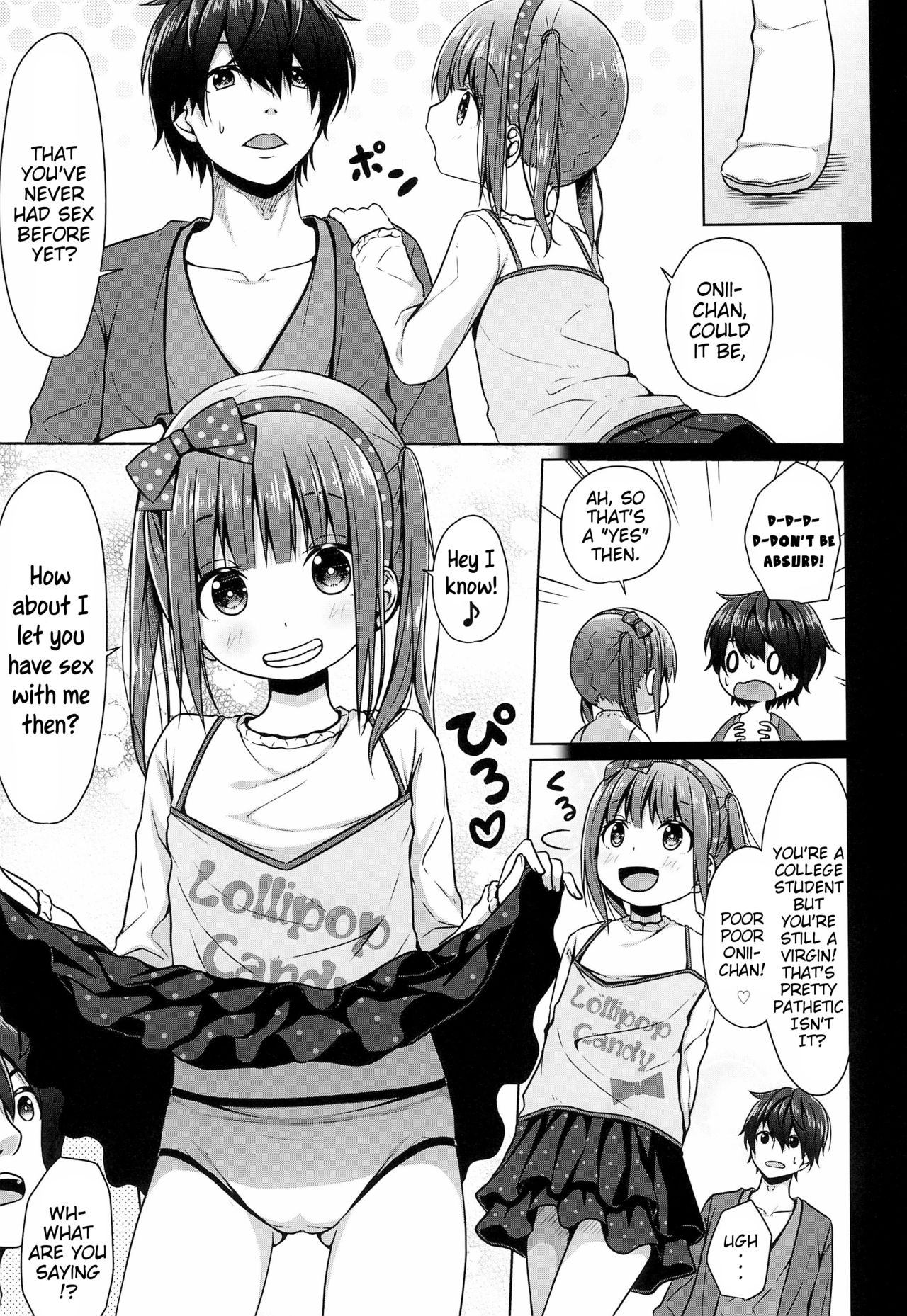 Ani ga Lolicon datta no de Imouto wa Doutei o Ubau koto ni shita | Since Big Brother is a Lolicon his Little Sister Decided to Seize his Virginity page 7 full