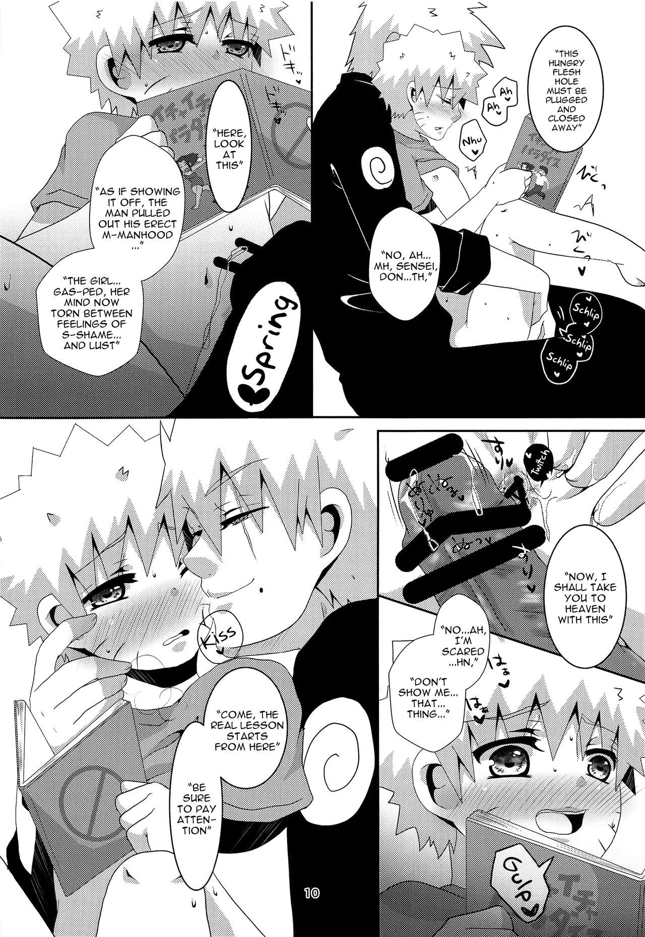 Sense to Naisho no Obenkyou | A Secret Study with Sensei page 9 full