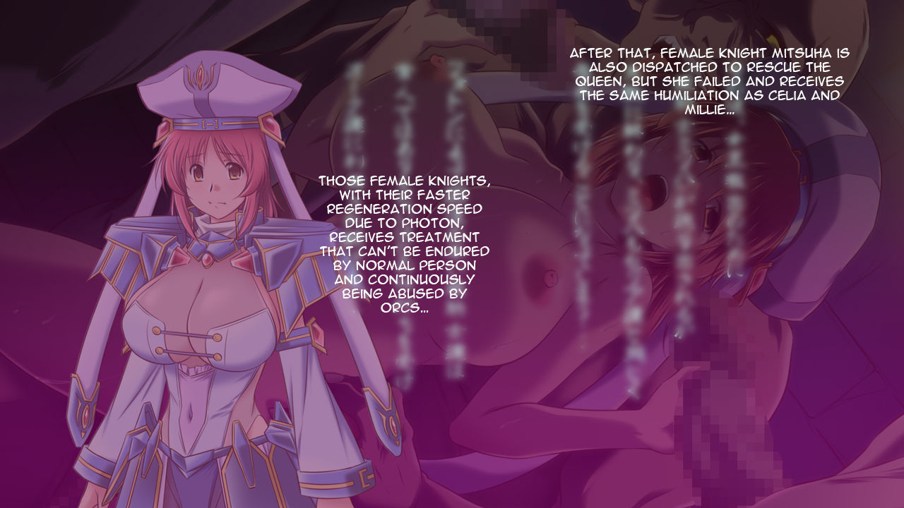 Onna Kishi wa Orc ni Ryoujoku Sareru II | Female Knight Disgraced by Orc II page 3 full