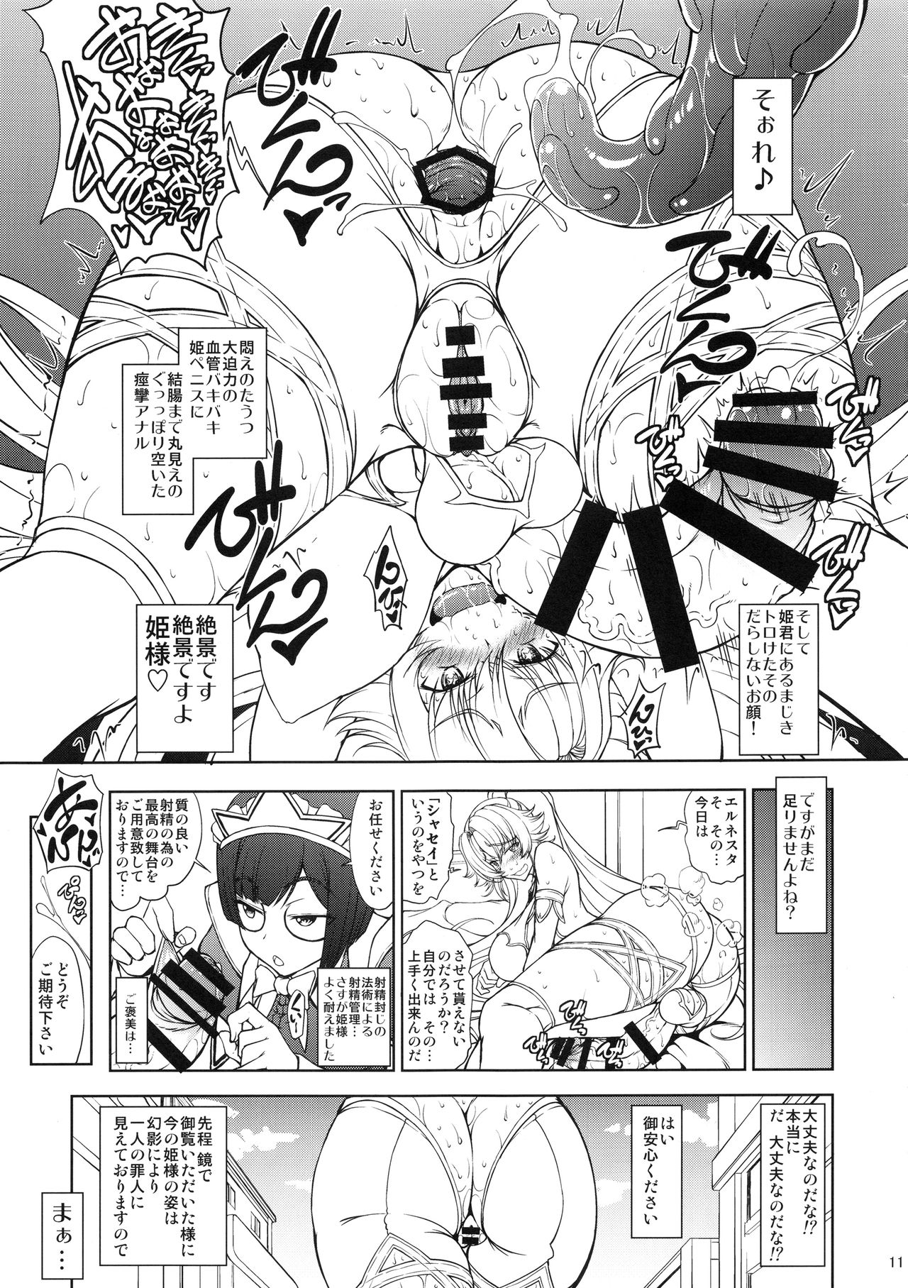 Hime Kishi-sama wa miraretai! page 10 full