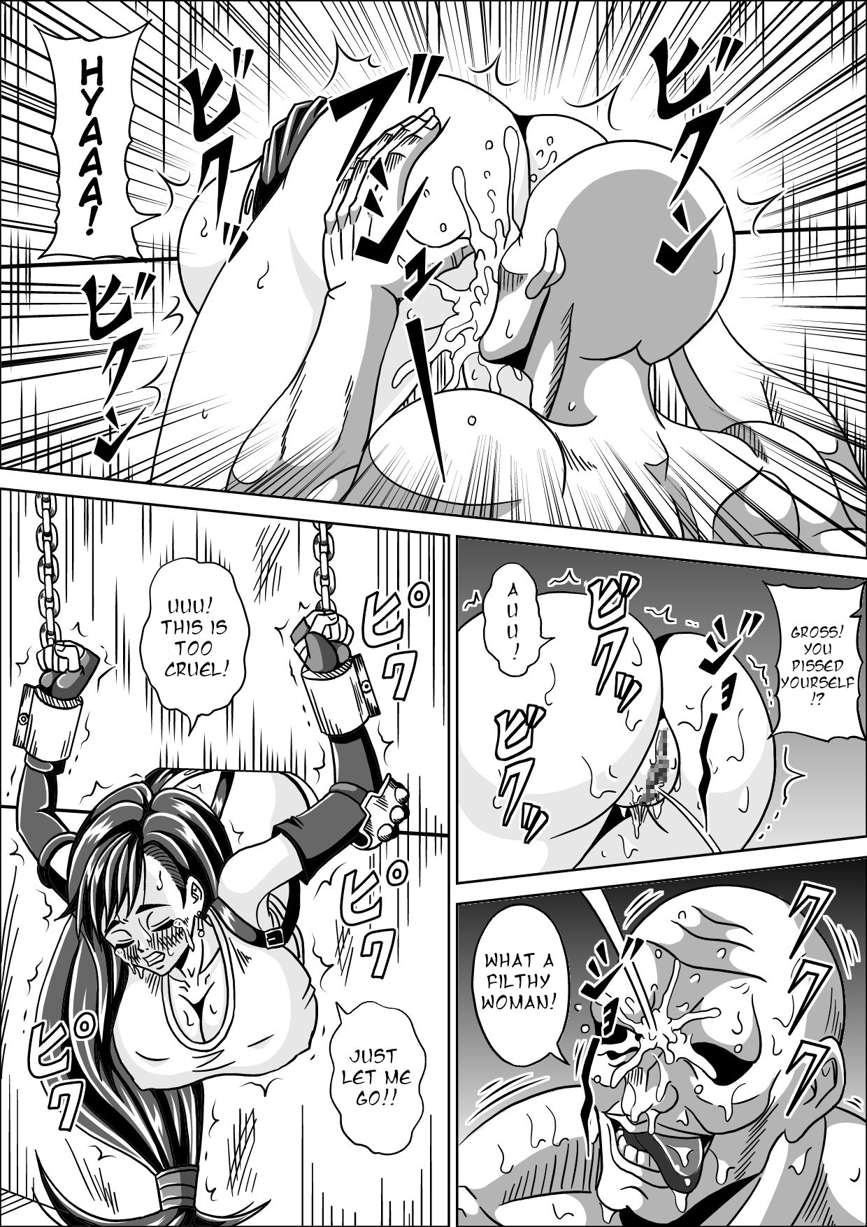 Ryoujoku Choukyou Kabe Tifa | Rape Training Wall Tifa page 7 full