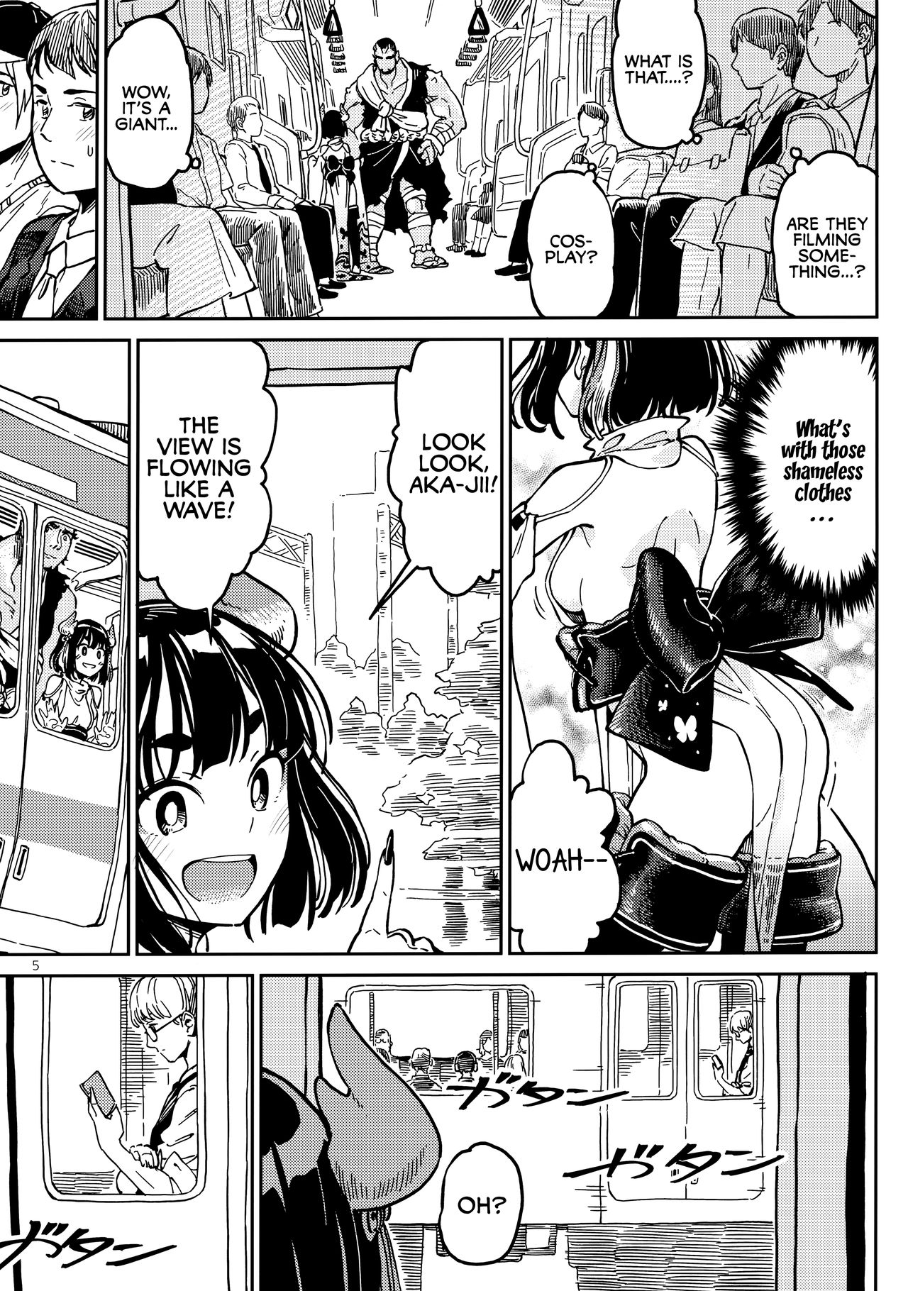 Densha nite | In the train page 4 full