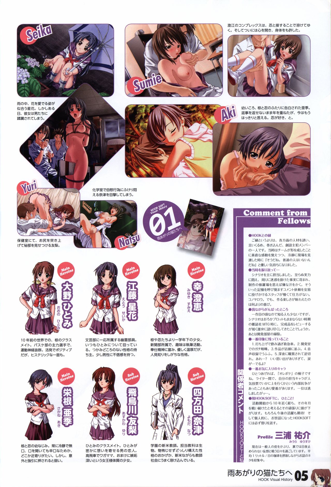 HOOKSOFT 10th ANNIVERSARY FANBOOK page 7 full