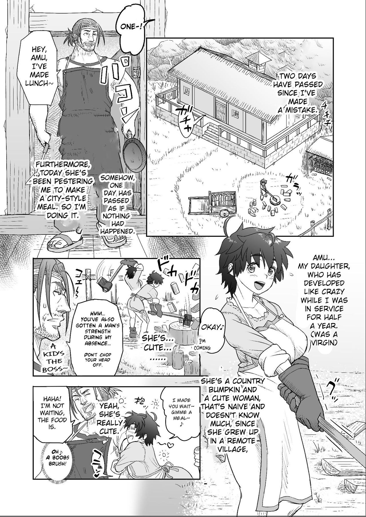 Datte Otoko wa Kedamono da mono! Dai 1.1-wa Yappari Gaman Dekinai Chichi no Juu Yoku page 5 full
