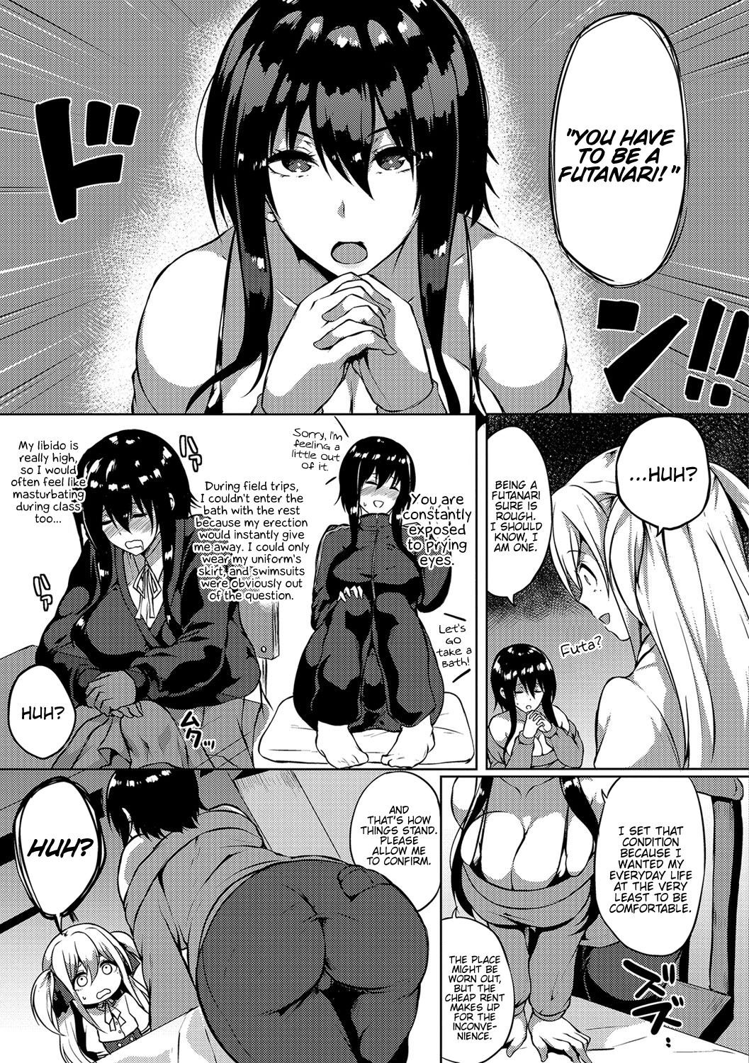 Futanari-sou no Otokonoko page 3 full