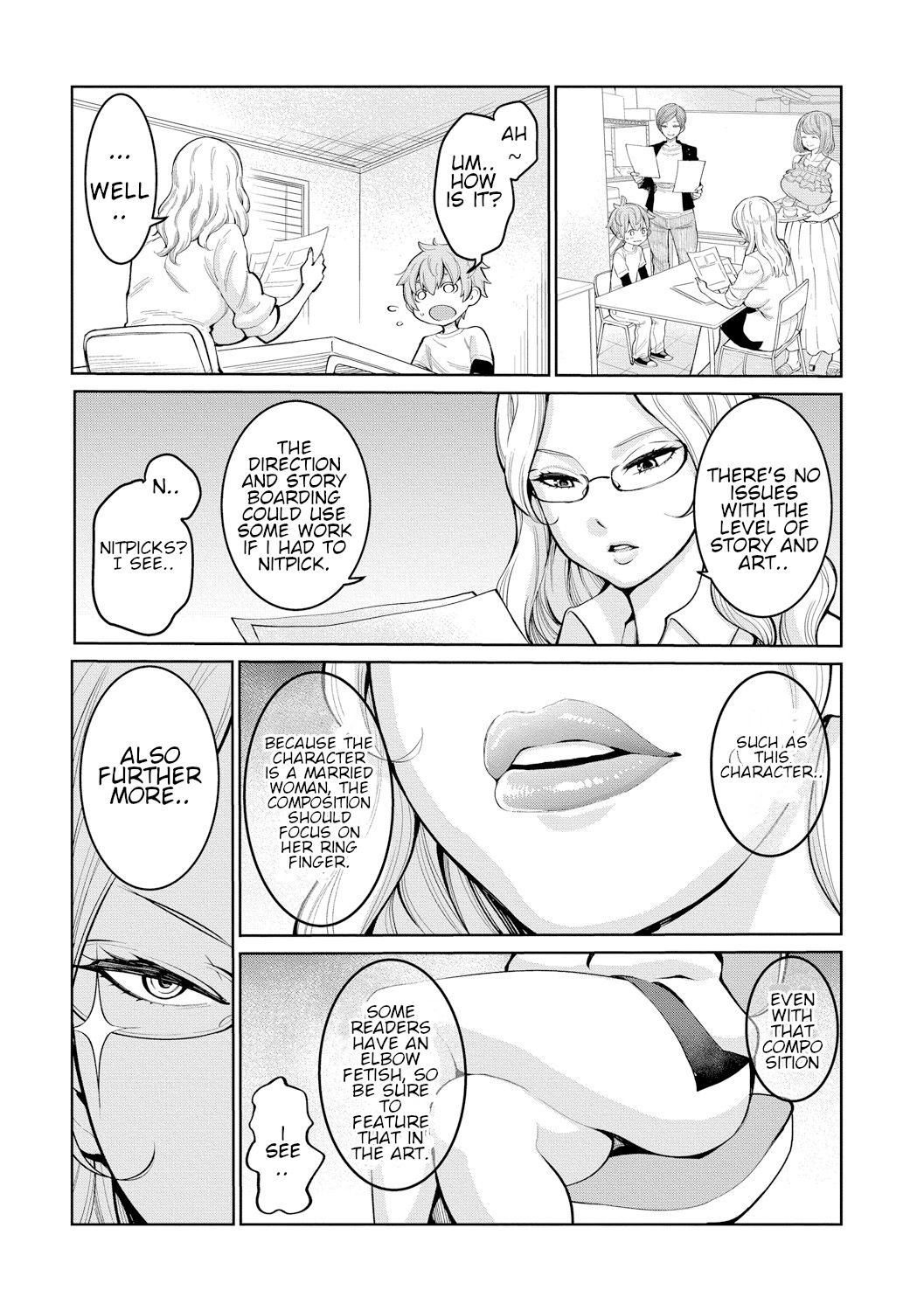Hitozuma Henshuusha ~Shota Gui Ero Manga Lesson~ | Married Women Editorial Department- Shota Eating Erotic Manga Lesson page 5 full