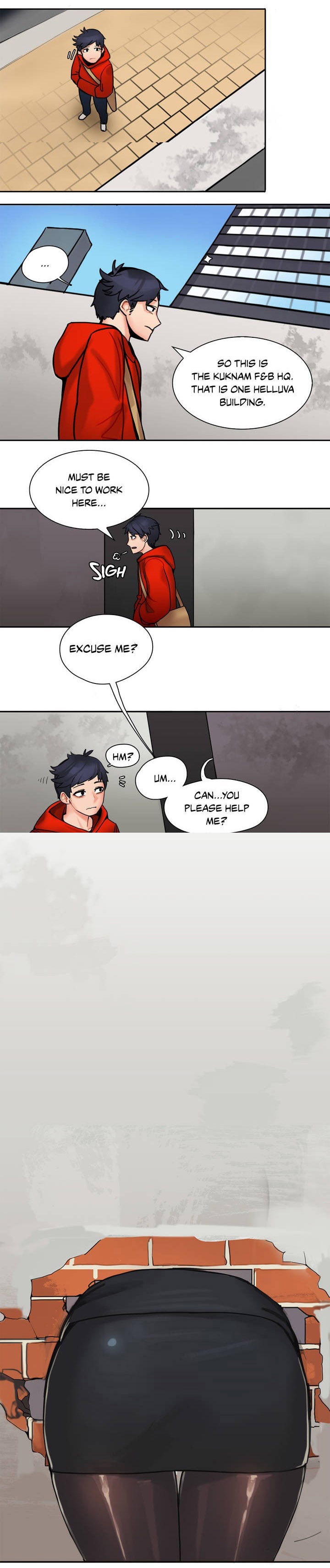 The Girl That Got Stuck in the Wall page 6 full