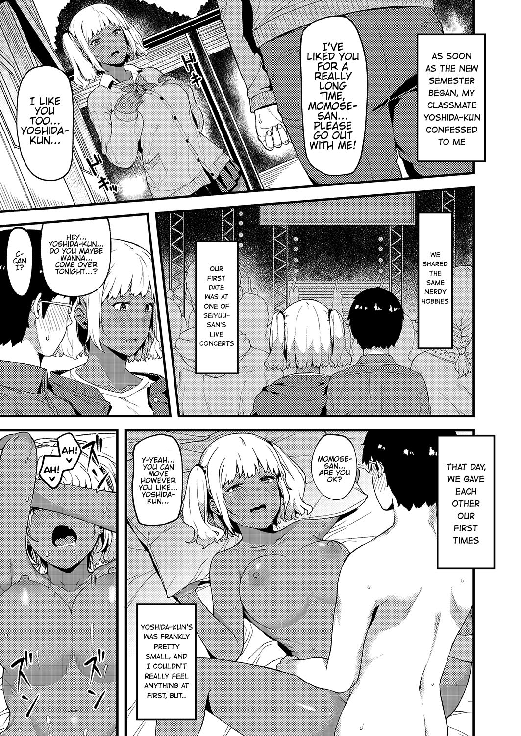Kokoro wa Kare ni, Karada wa Sensei ni. | My Heart's for My Boyfriend, My Body's for Sensei. page 3 full