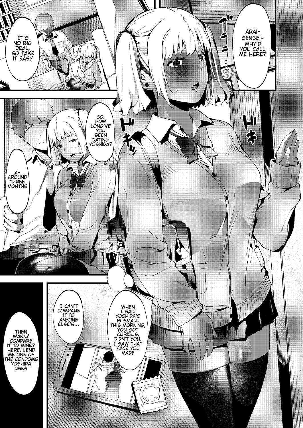 Kokoro wa Kare ni, Karada wa Sensei ni. | My Heart's for My Boyfriend, My Body's for Sensei. page 5 full
