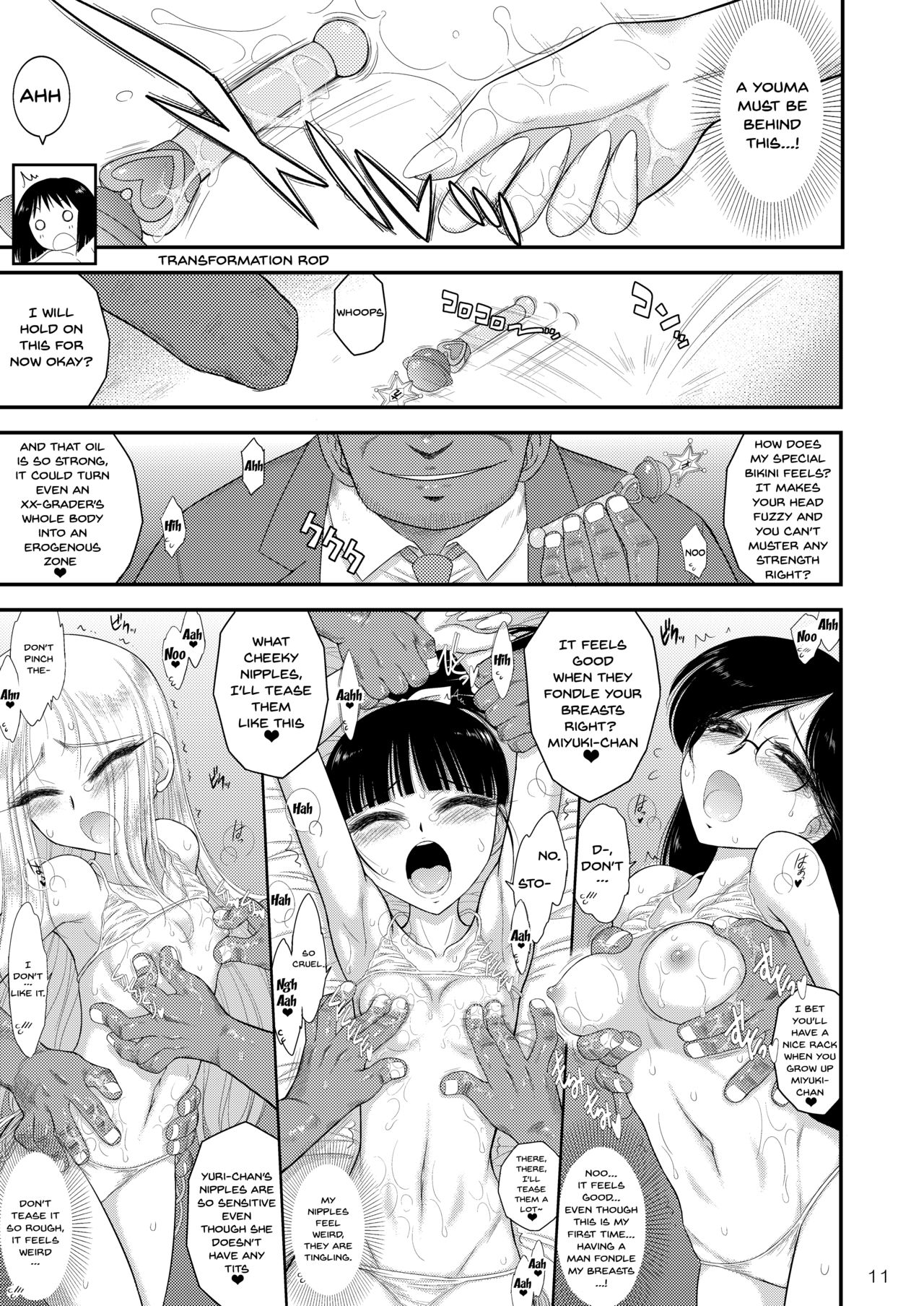 Doyoubi no Joshi wa Gaman Dekinai page 10 full