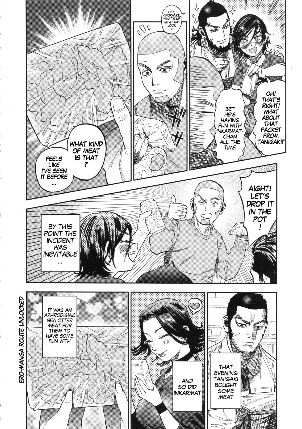Sugimoto-san to Rakko Nabe Shiyou. | Let's Have Some Sea Otter Meat With Sugimoto-san page 5 full