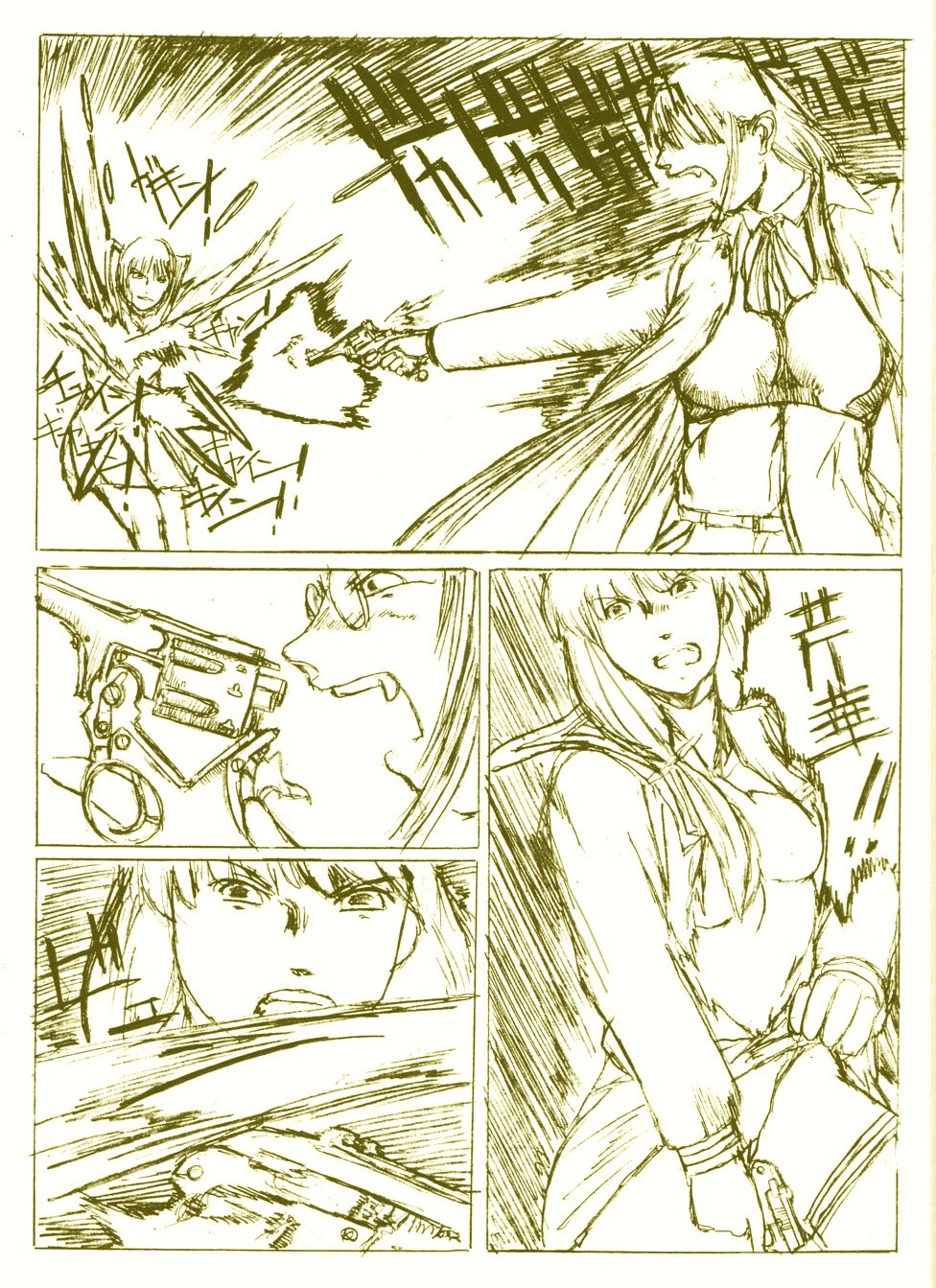 Violent Tokimeki Memorial 3 Comic page 6 full