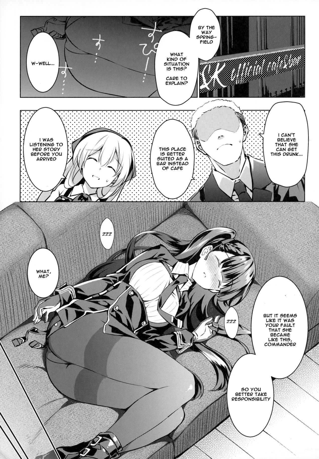 Sunao na Kanojo to Hetare Shikikan | The Honest WA-chan and The Cowardly Commander page 2 full