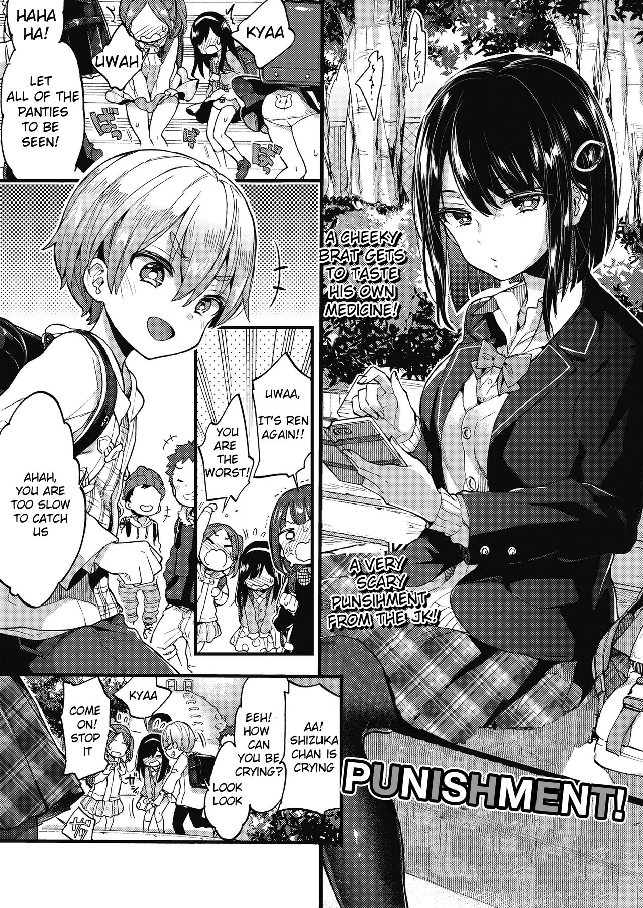 Oshioki! | Punishment! page 1 full