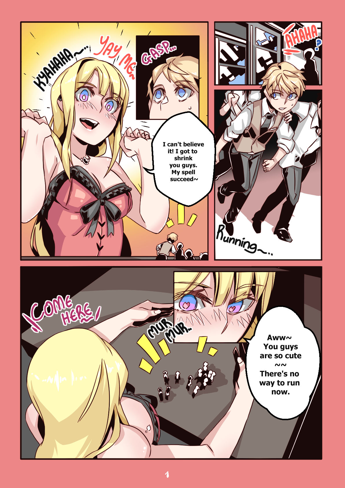 Magpie comic page 1 full