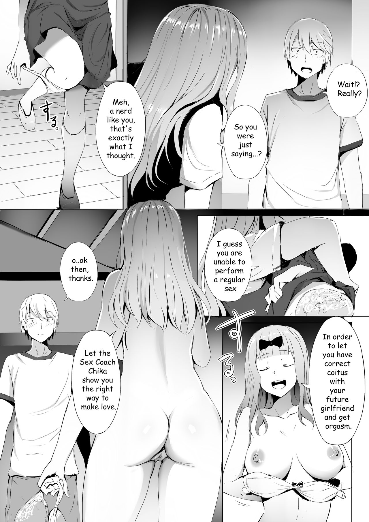 Gakuseikai-shoki ni Tokkun-shitai -Shijuuhatte Battle no Seijoui Oshiete ~Coach- page 3 full