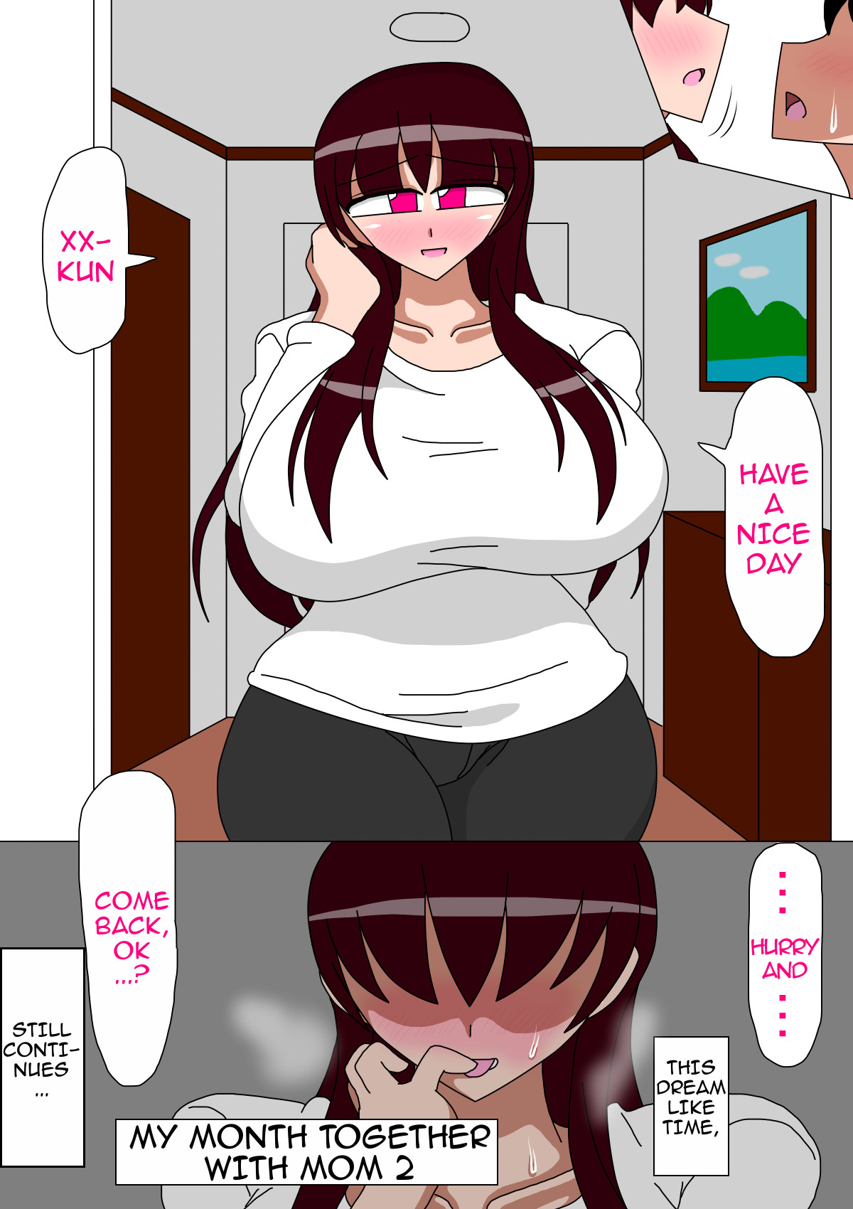 Boku to Kaa-san no Ikkagetsu 2 | My Month Together with Mom page 3 full