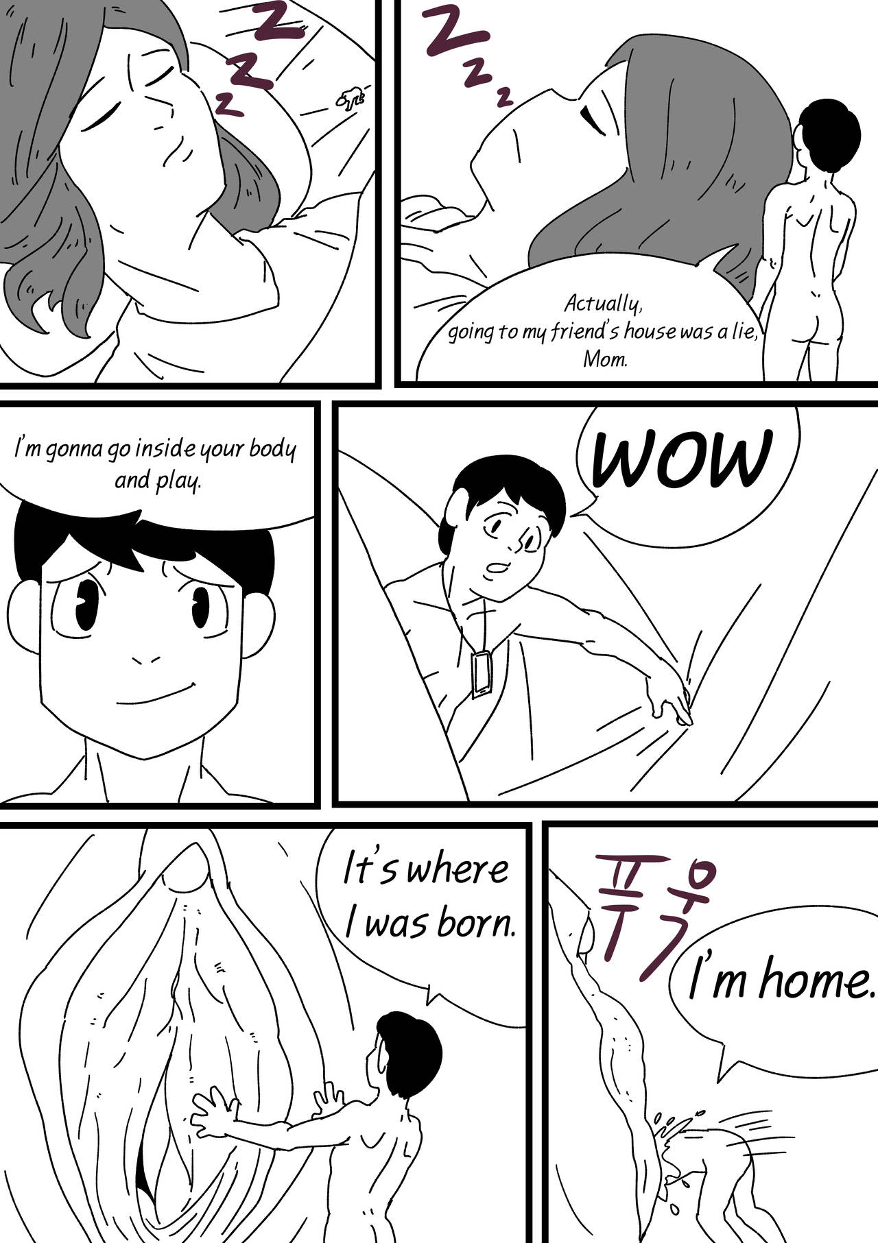 Exploration of The Mom Uterus page 2 full