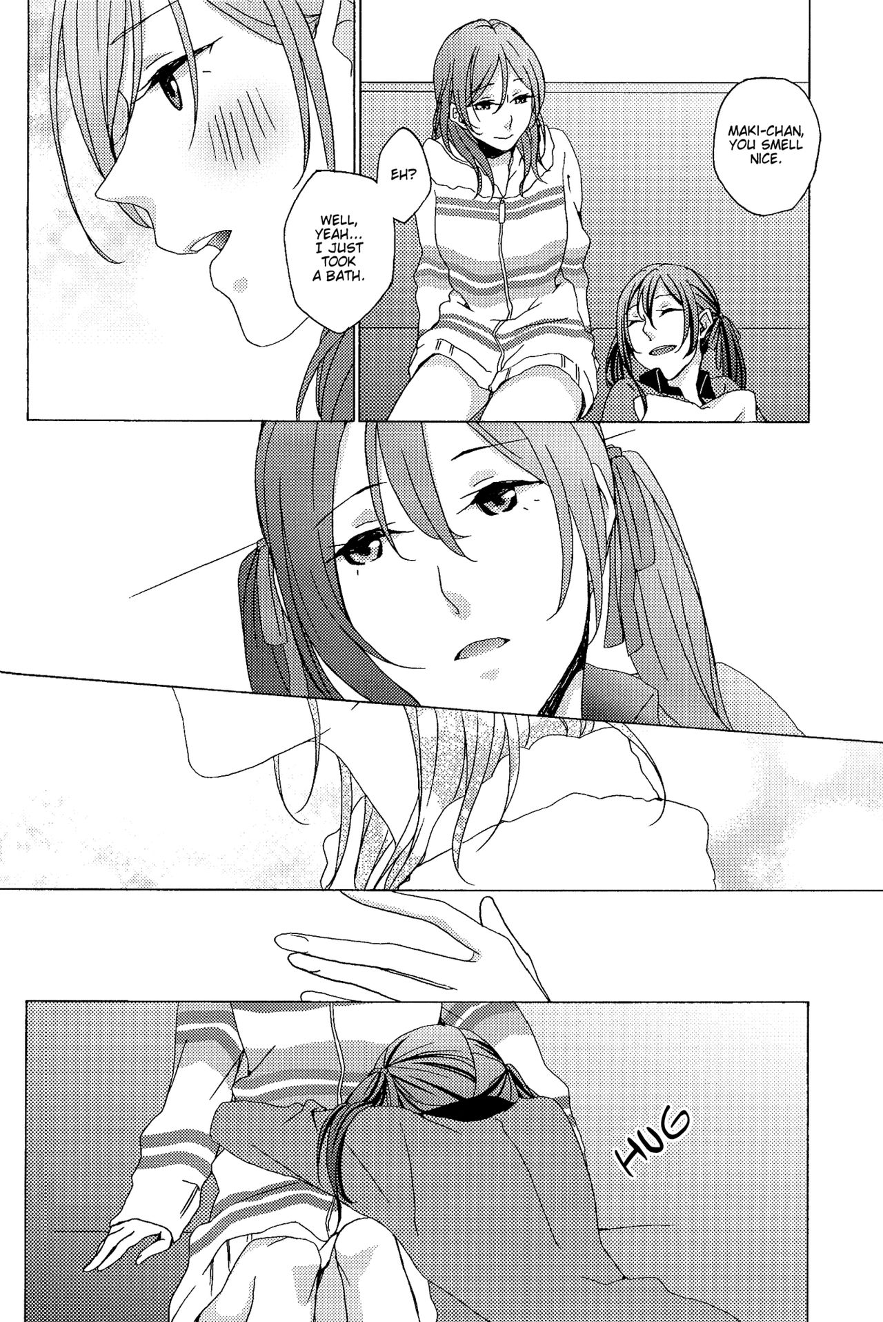 Maki-chan Aisare aiueo! | Maki-chan Loved Alphabetically! page 6 full