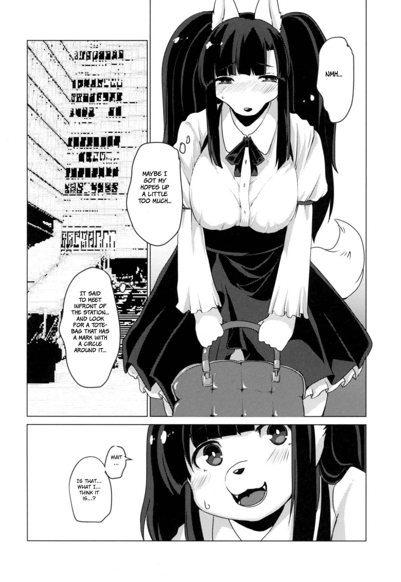 Inkyaota-kei Kyonyuu Mesu Inu Deisui Off-kai page 6 full