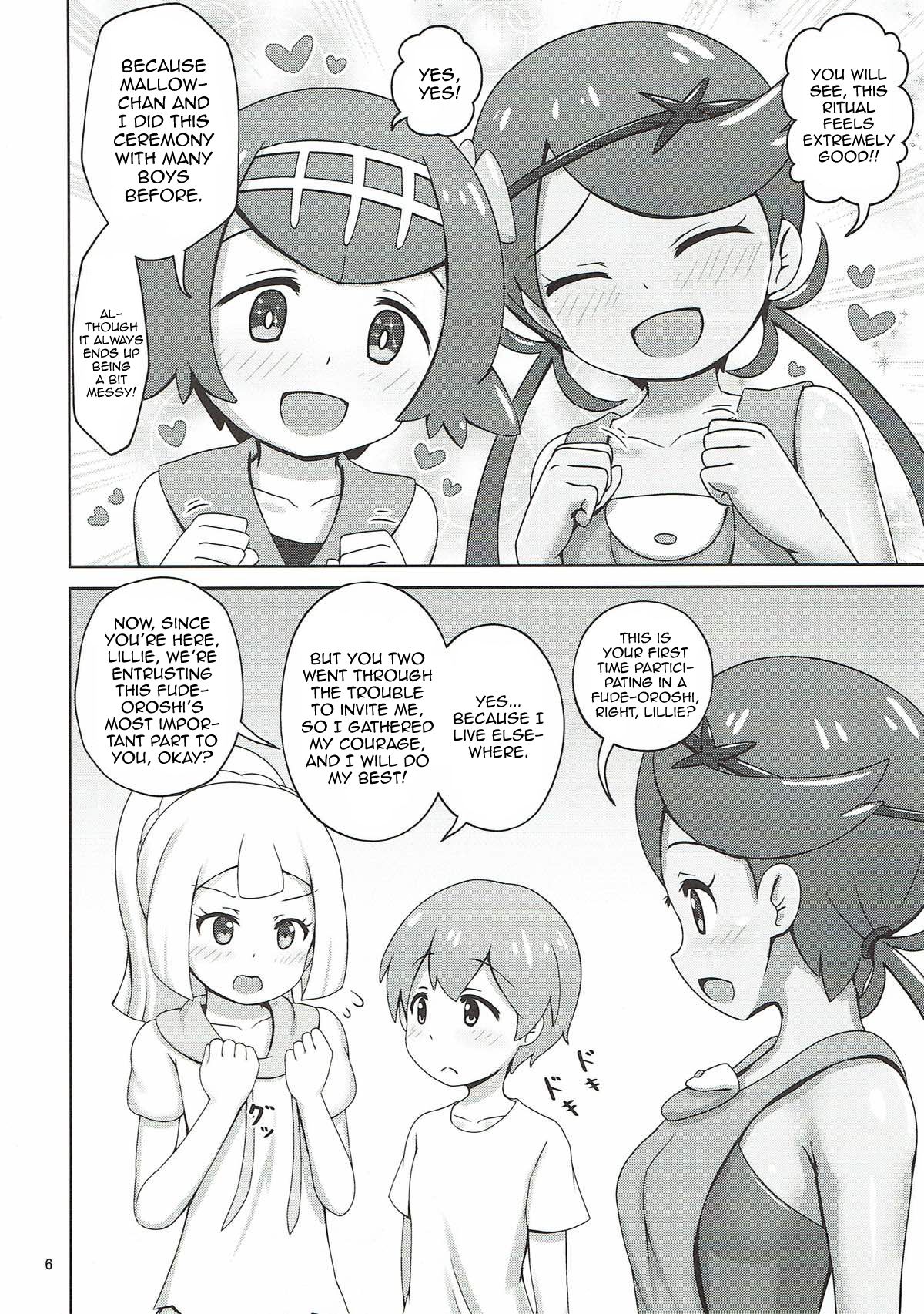 Alola Girls to Fude Oroshi no Gi | Coming Of Age Ceremony with the Alola Girls page 5 full