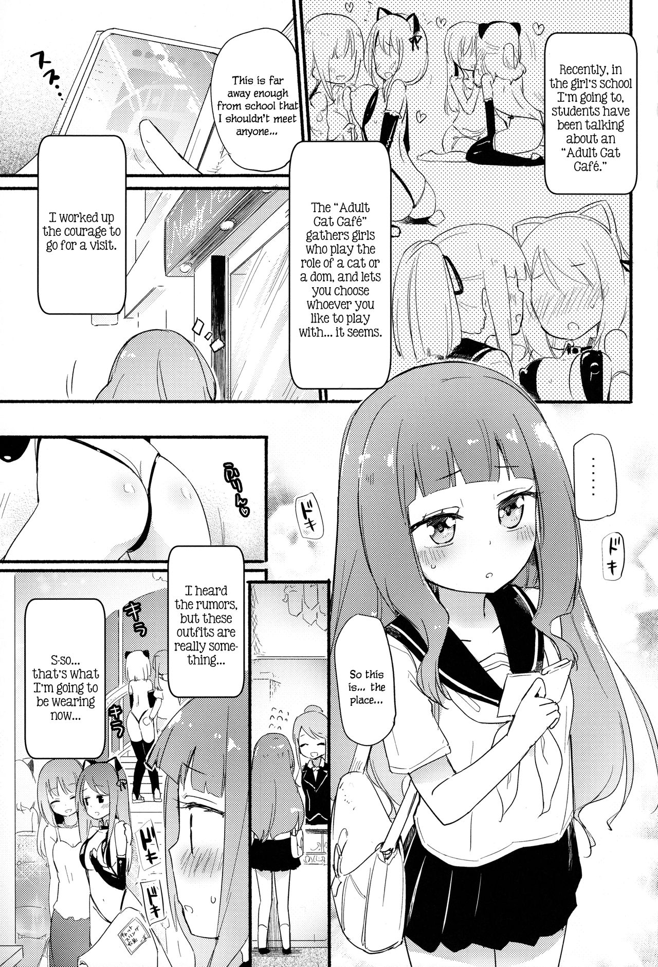 Tachi Masshigura 2 ~Neko Cafe Yuri Goudou II~ page 3 full