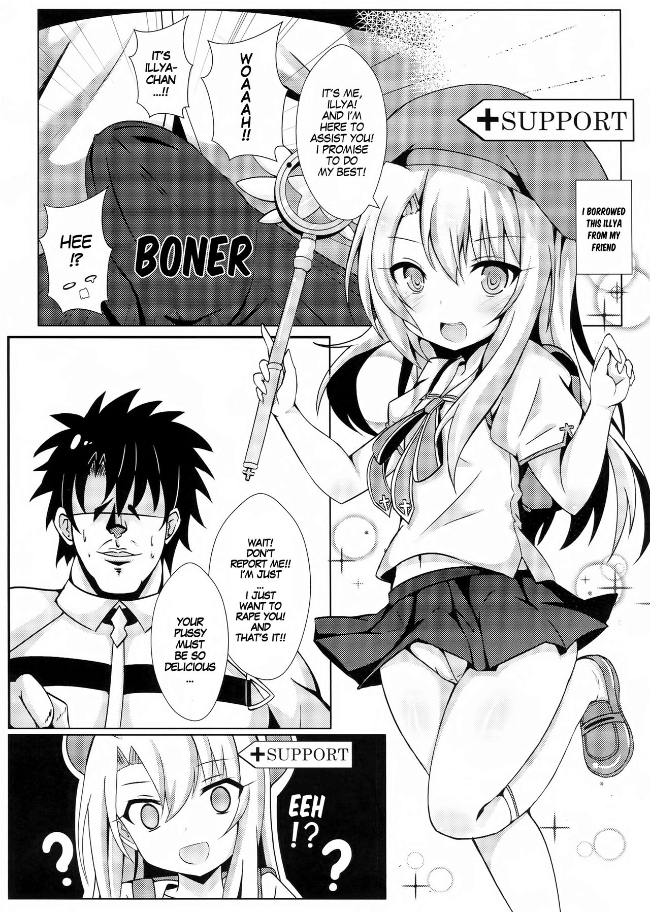 Mahou no Koushuu Toile Illya FUCK Hikenai!! | Magic Public Toilet Girl Illya Endless FUCK!! page 2 full