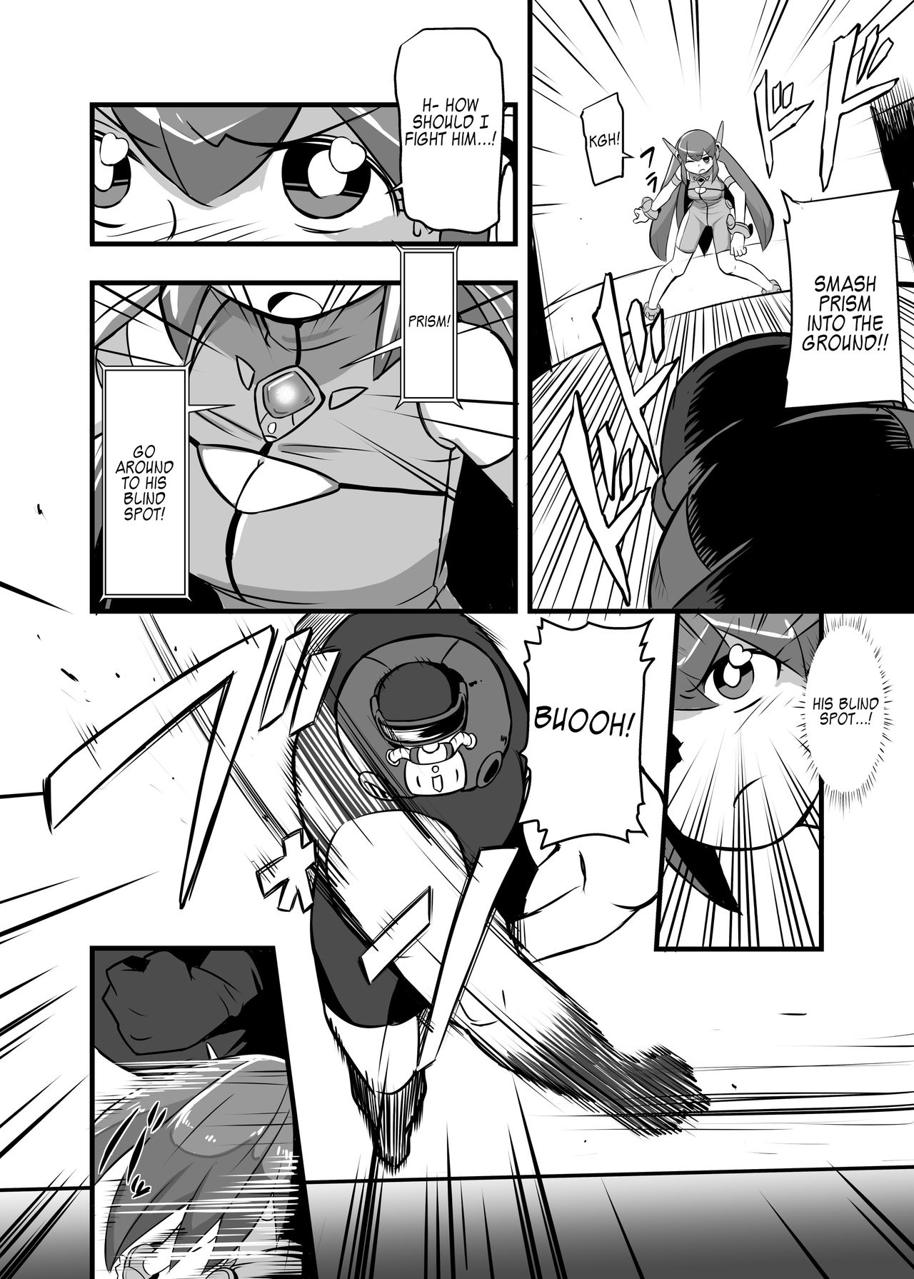 Aku no Soshiki ni Haiboku Shite Ryoujoku Sareru Henshin Heroine Prism Crown page 8 full