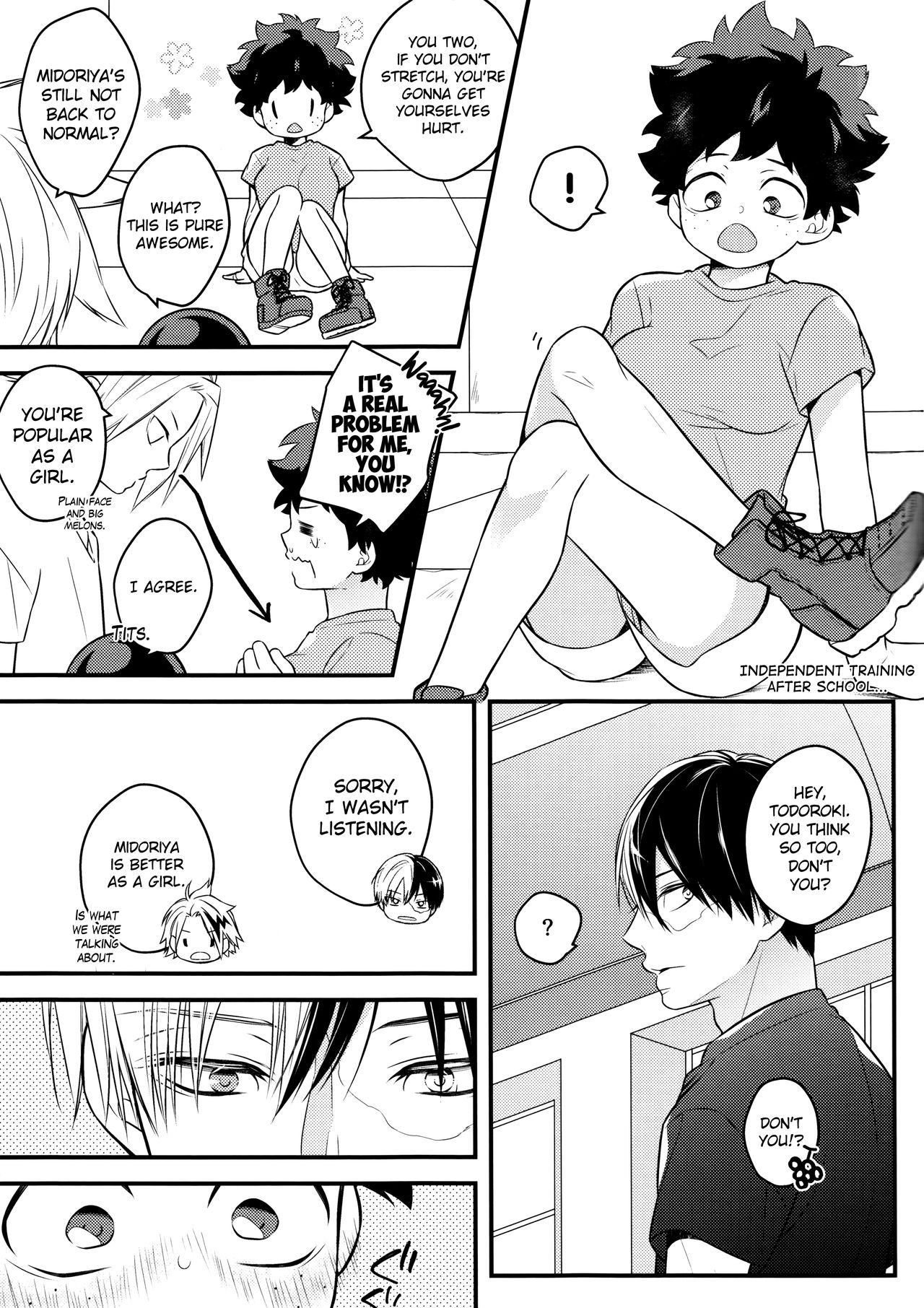 Todoroki-kun to Izuku-kun ga xx Suru Hanashi 2-kaime!!! page 5 full