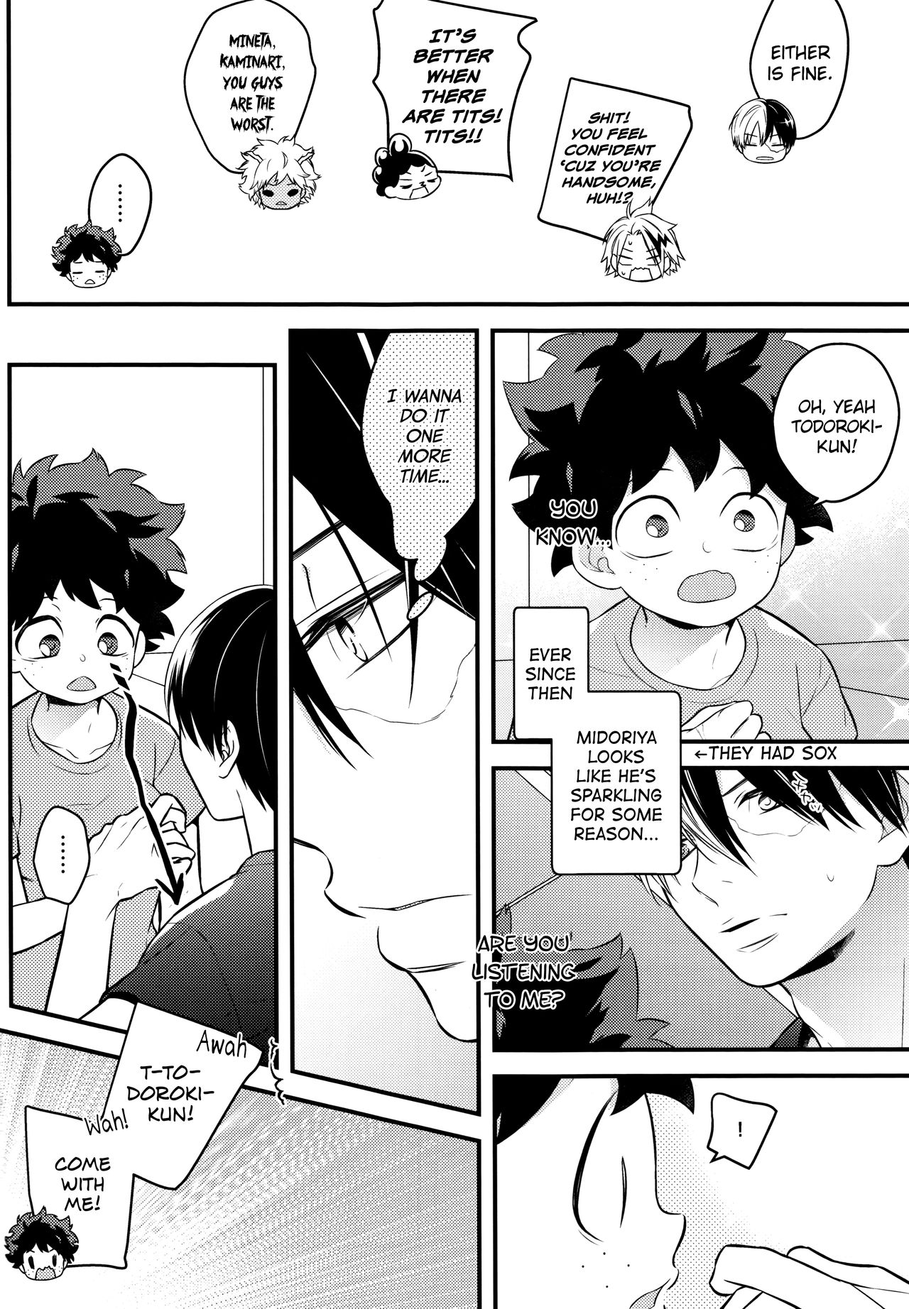 Todoroki-kun to Izuku-kun ga xx Suru Hanashi 2-kaime!!! page 6 full